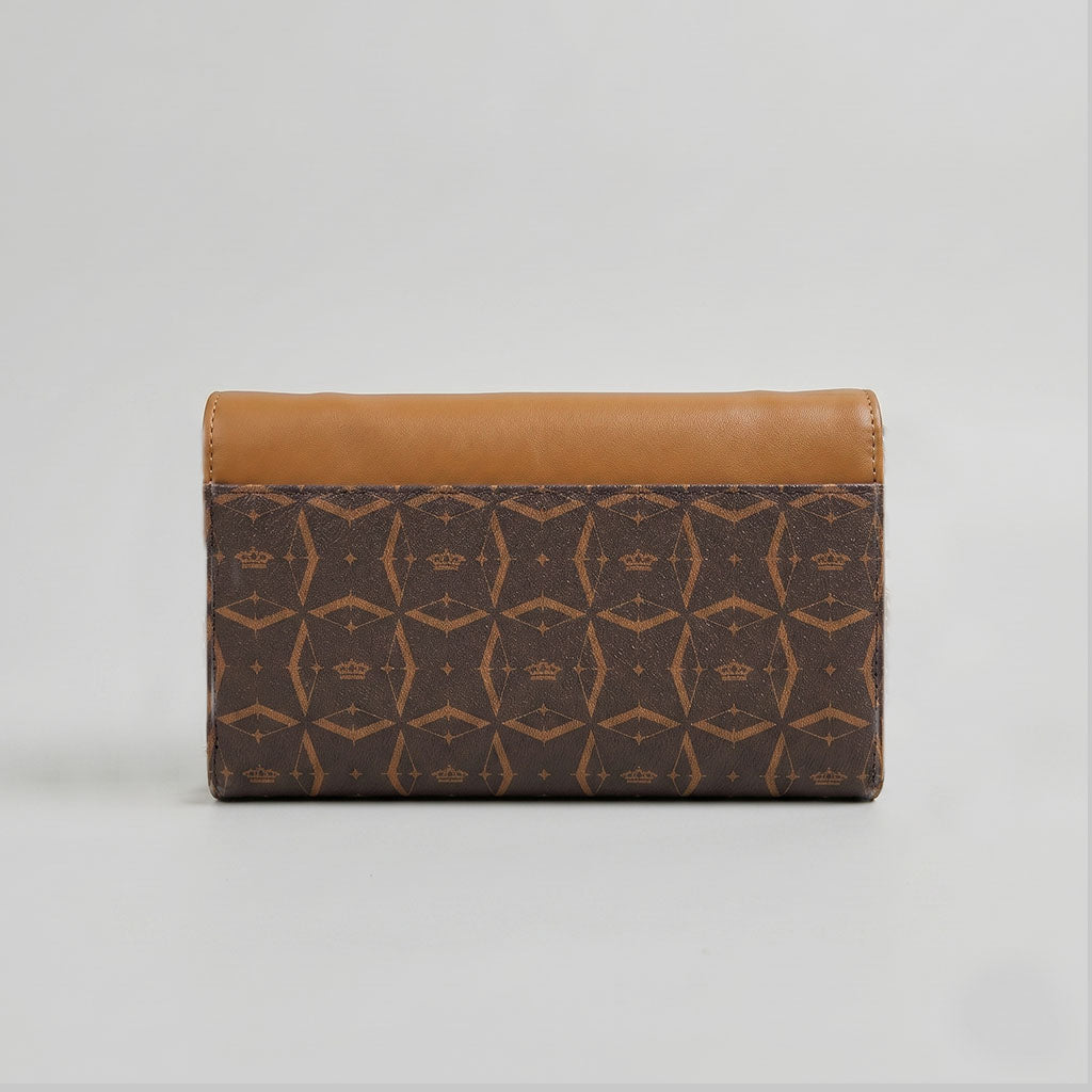 Tan Trifold Wallet