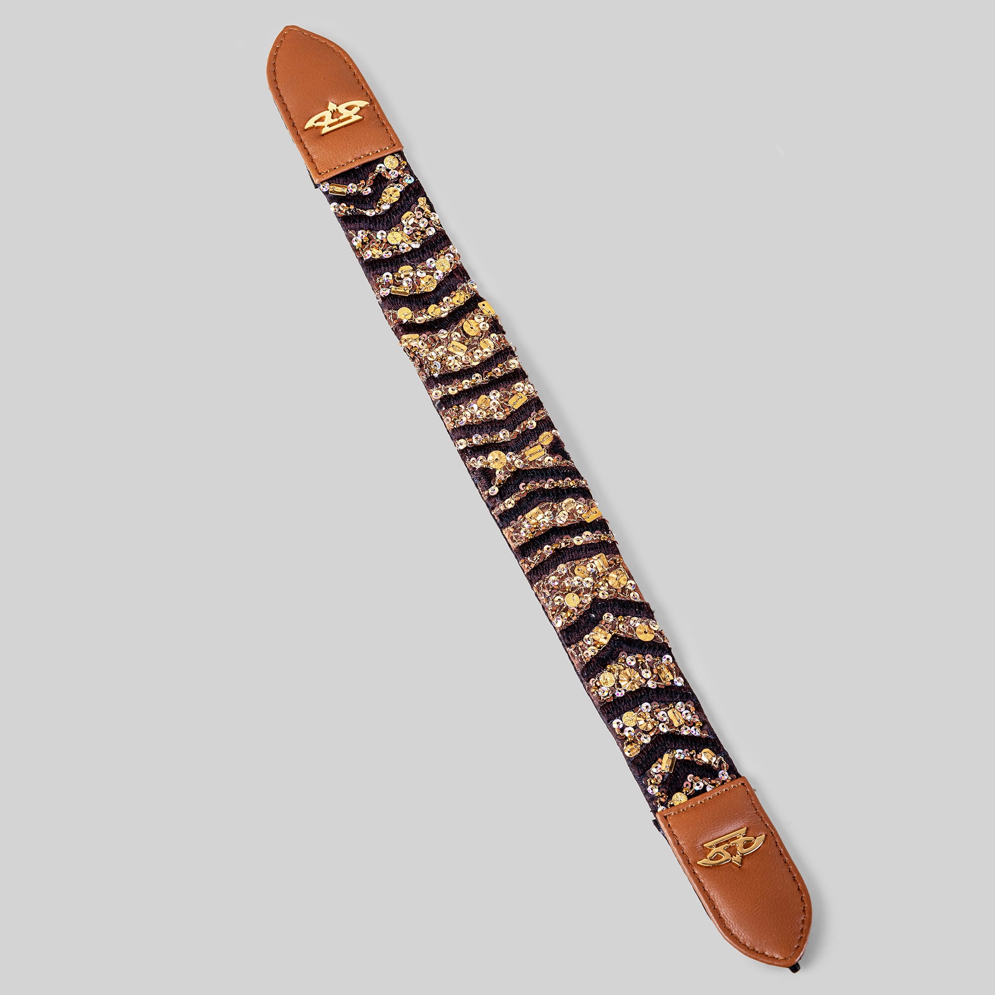 Tiger Print Embroidered Hairband