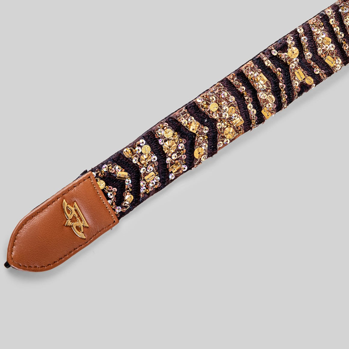 Tiger Print Embroidered Hairband