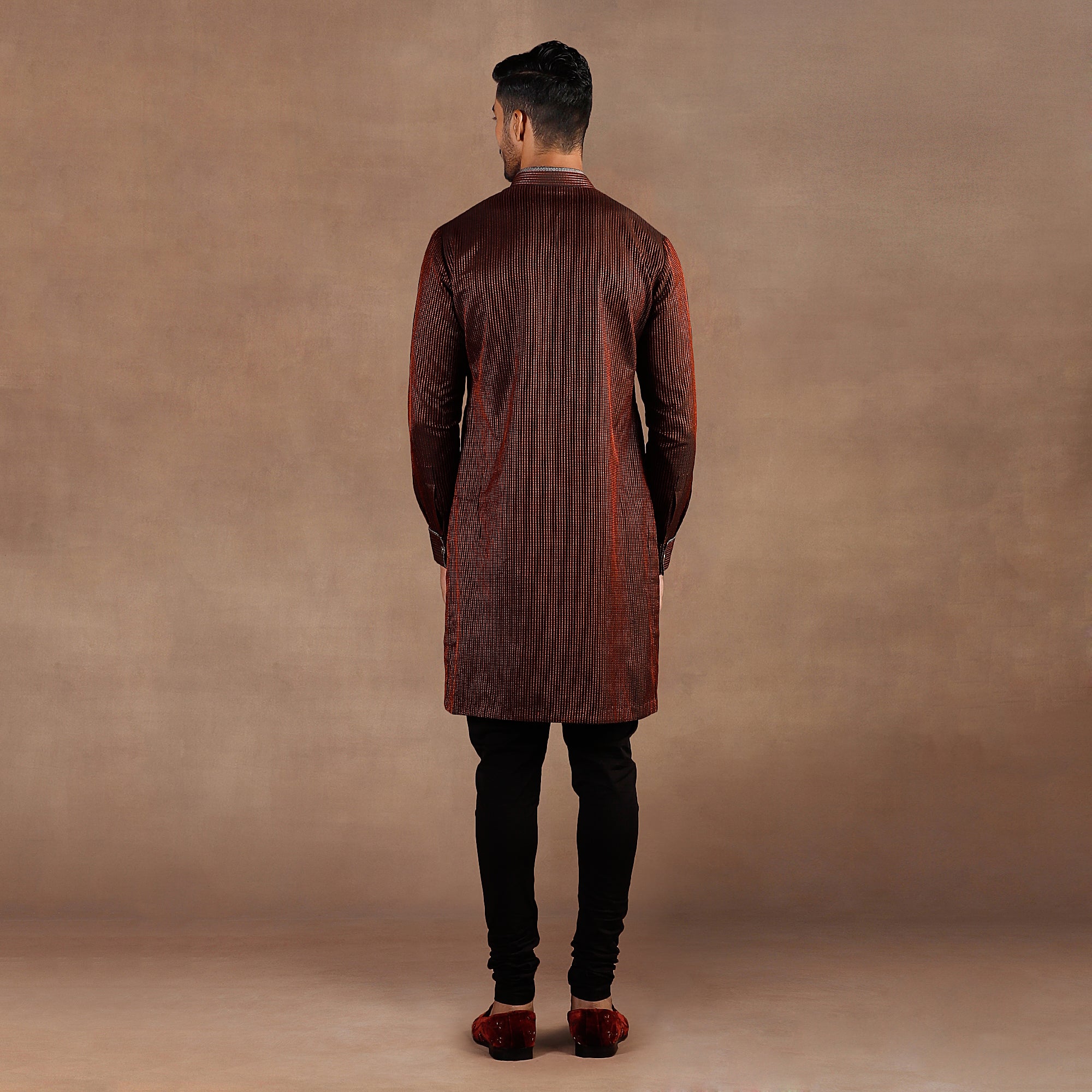 Vinatge Maroon Kurta Set | EAST