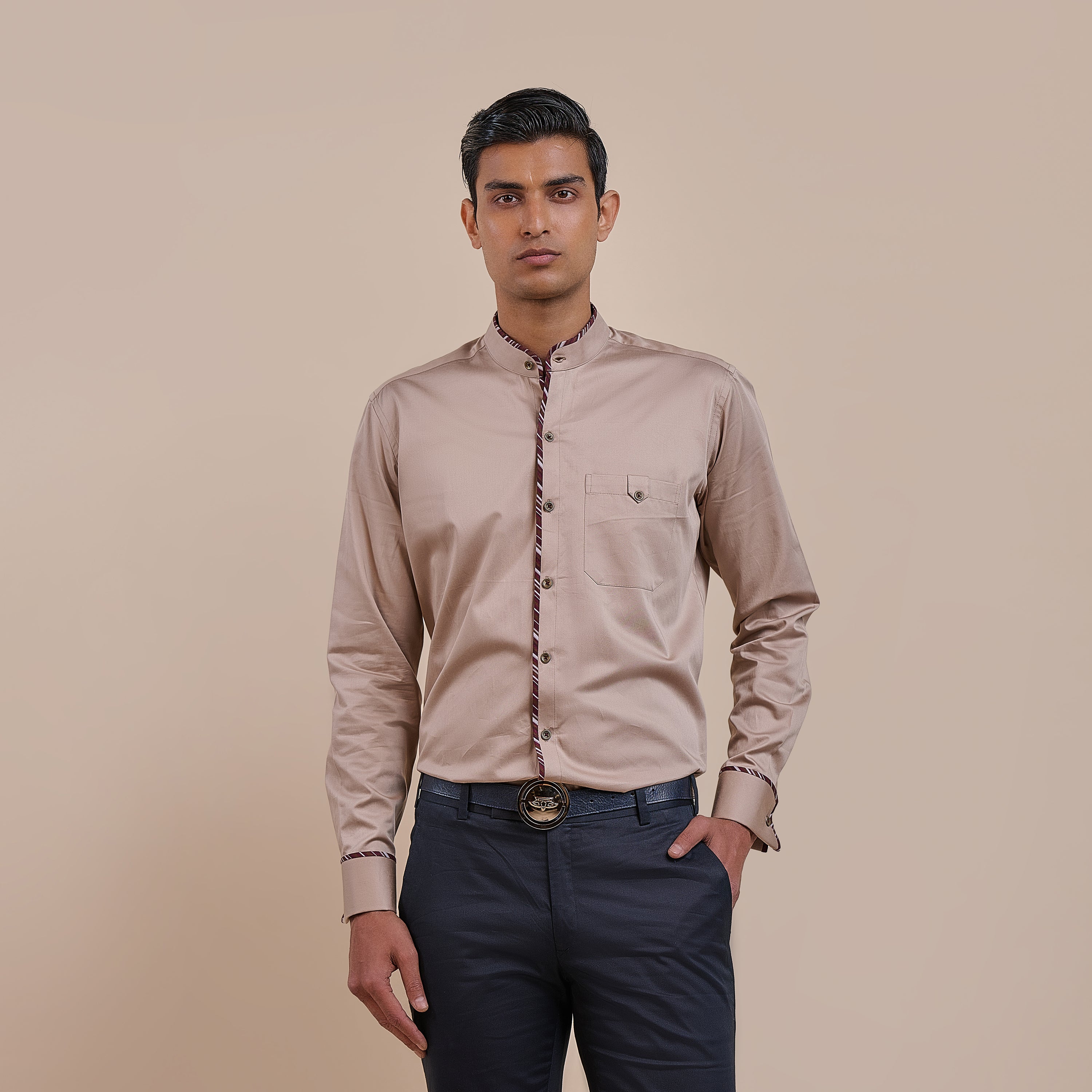 Warm Beige Shirt | ATTH