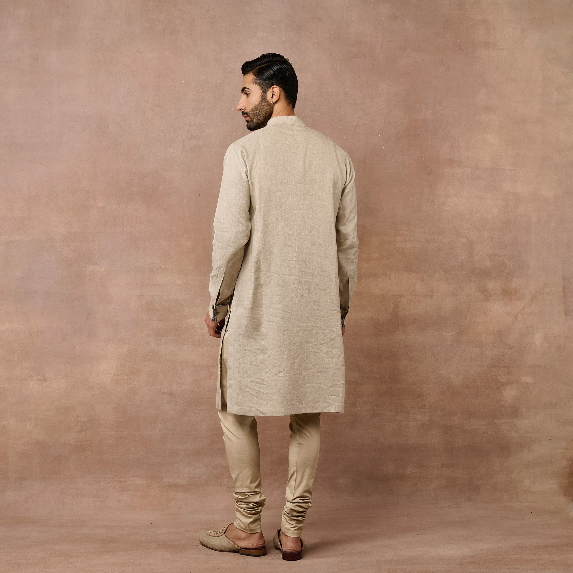 Warm Grey Kurta Set | EAST