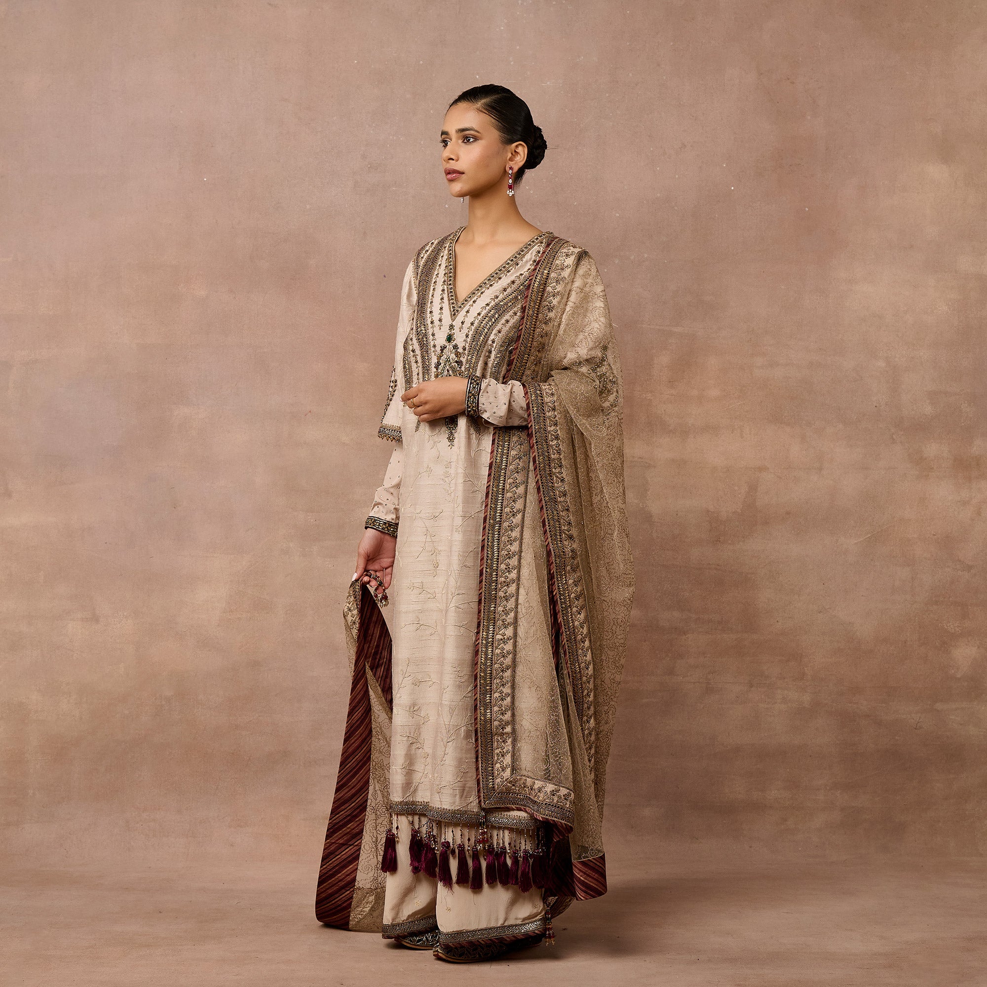 Warm Taupe Tunic Set | EAST