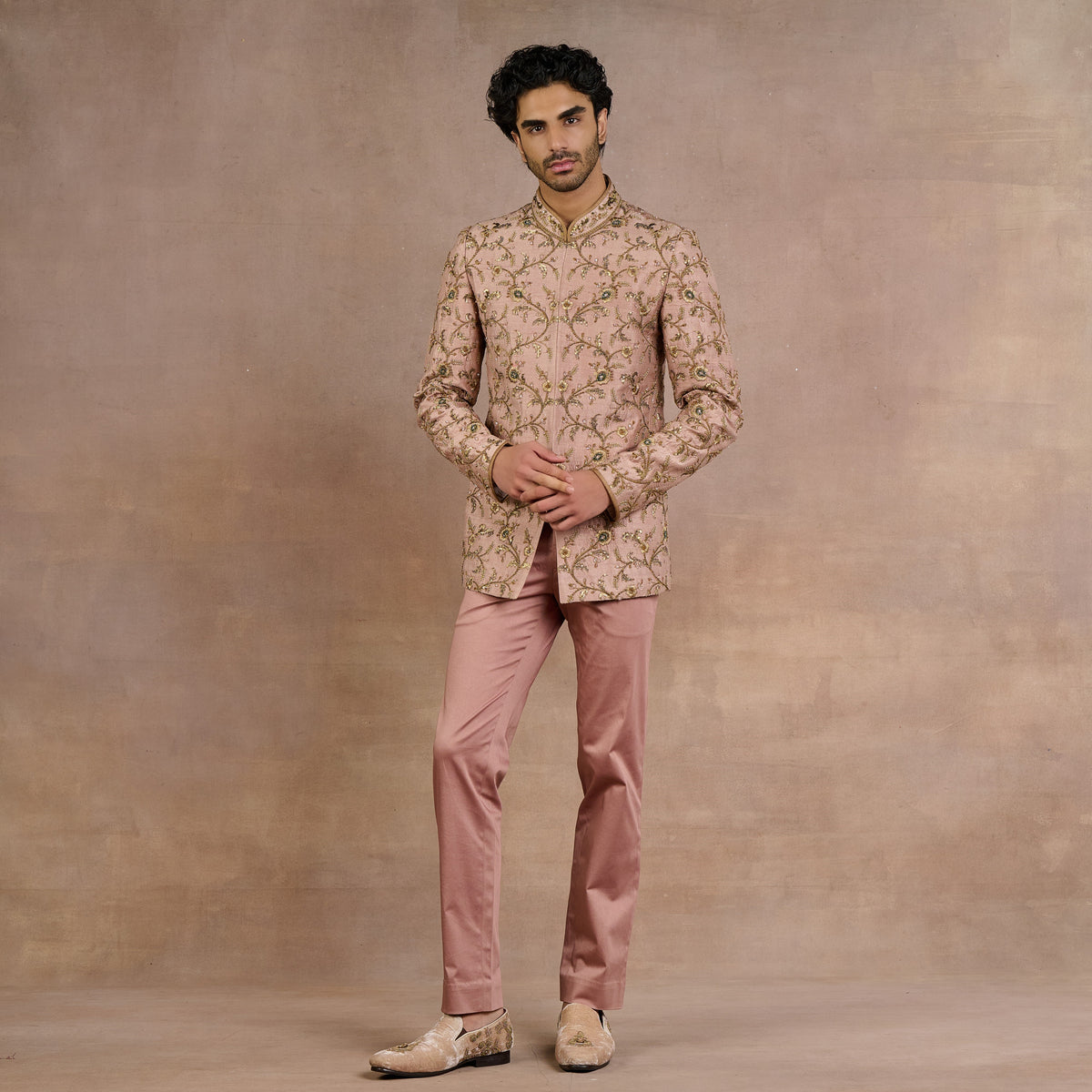 Nugrey Bandhgala Set | Siddi