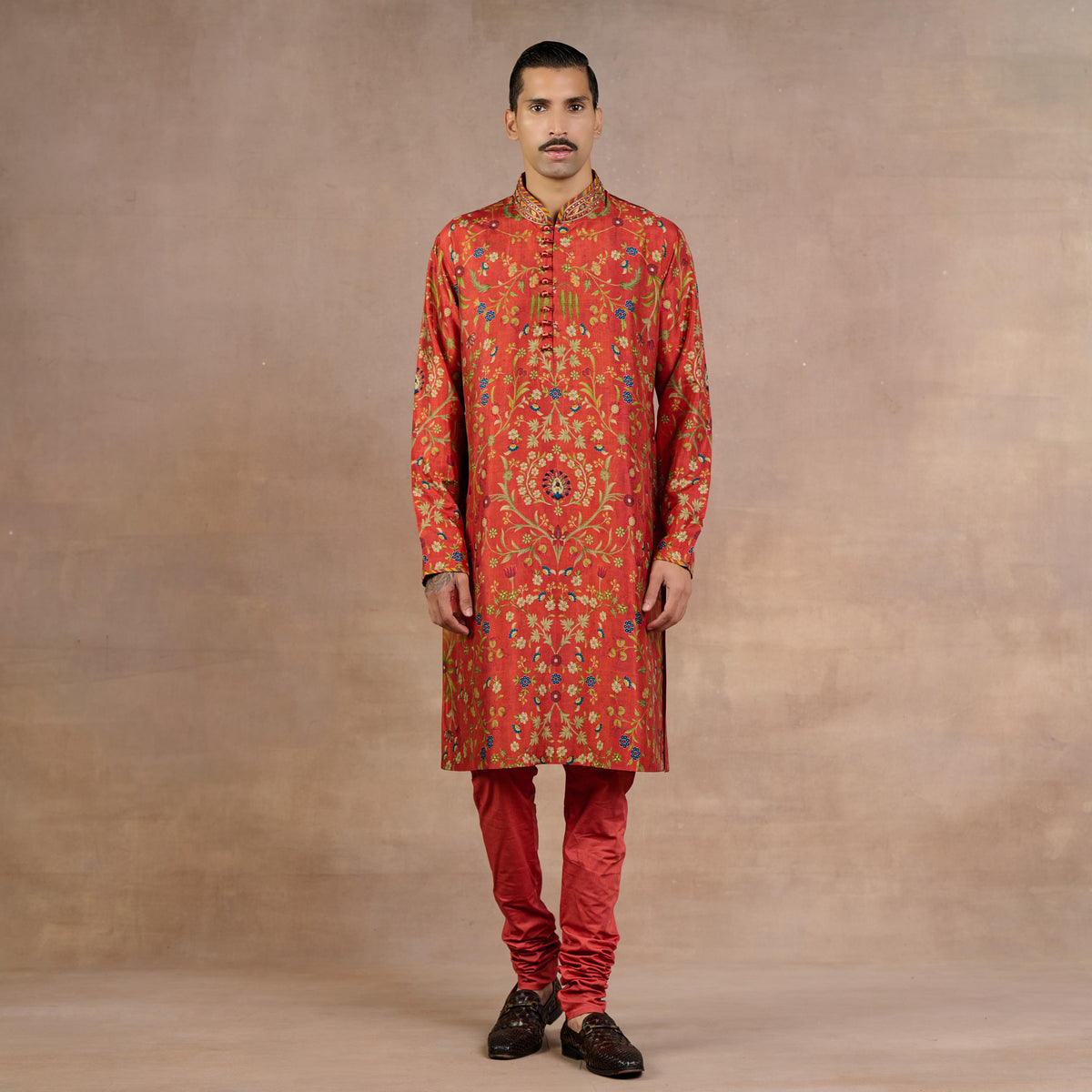 Rust Red Kurta Set | Siddi