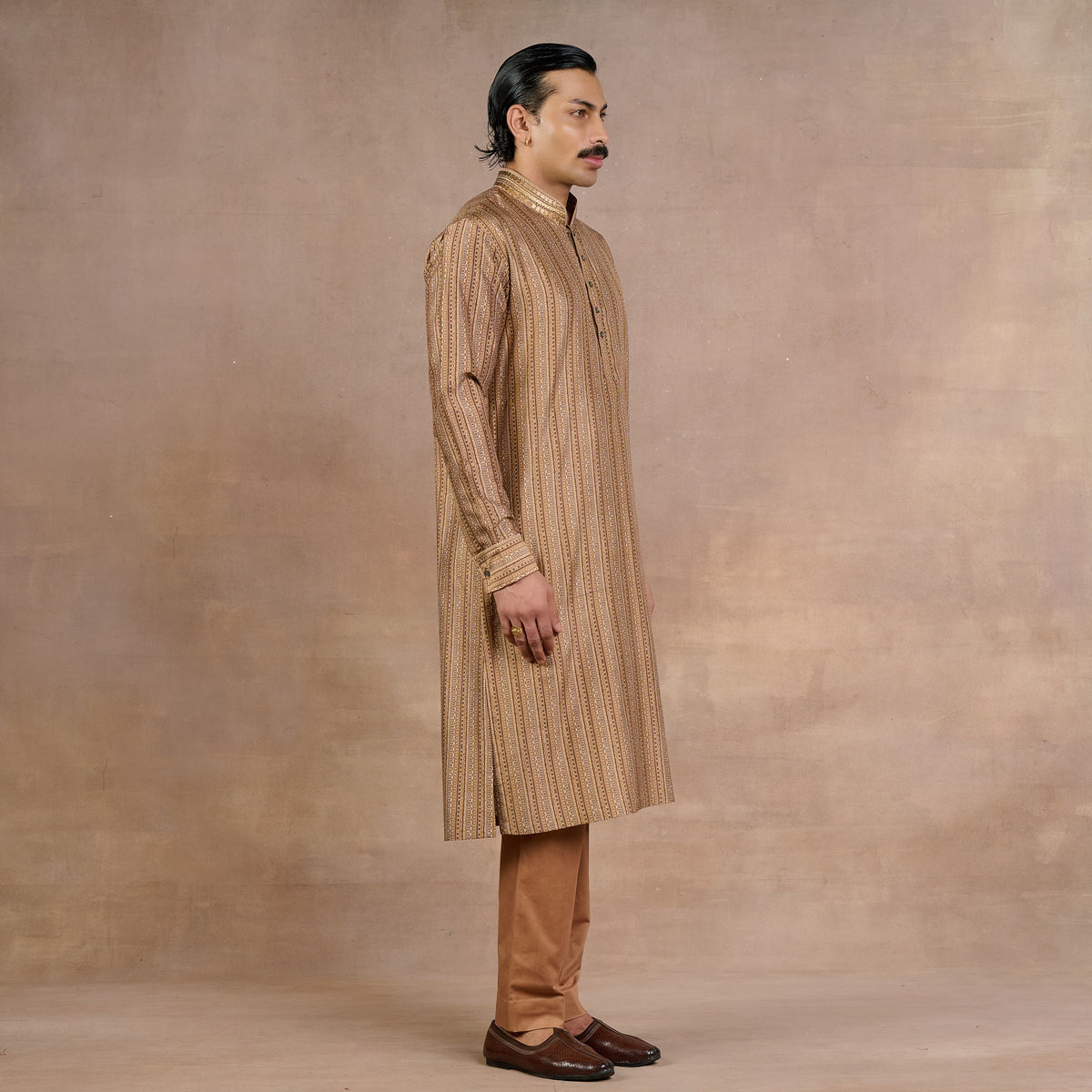 Almond Brown Kurta Set | Siddi