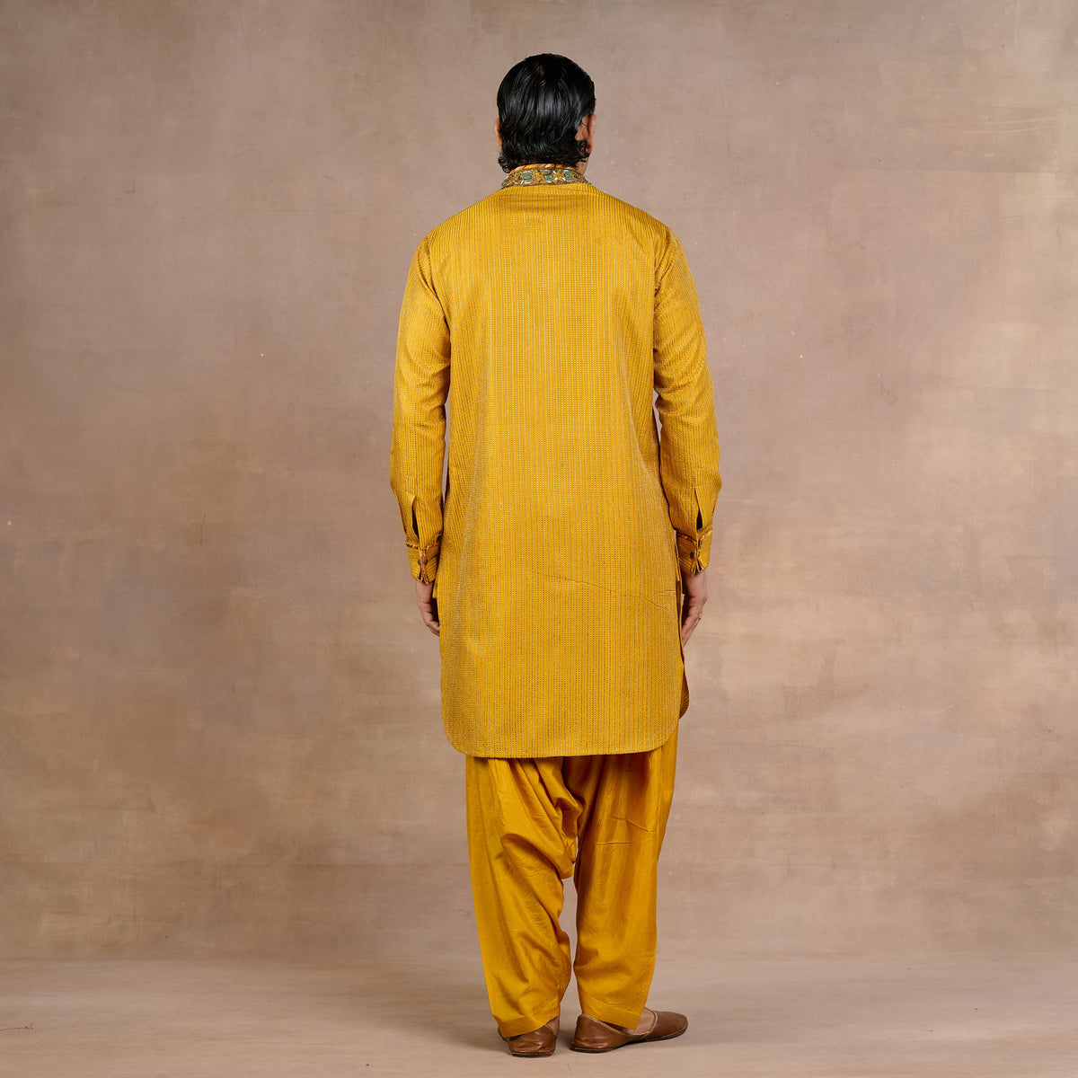 Ochre Yellow Kurta Set | Siddi