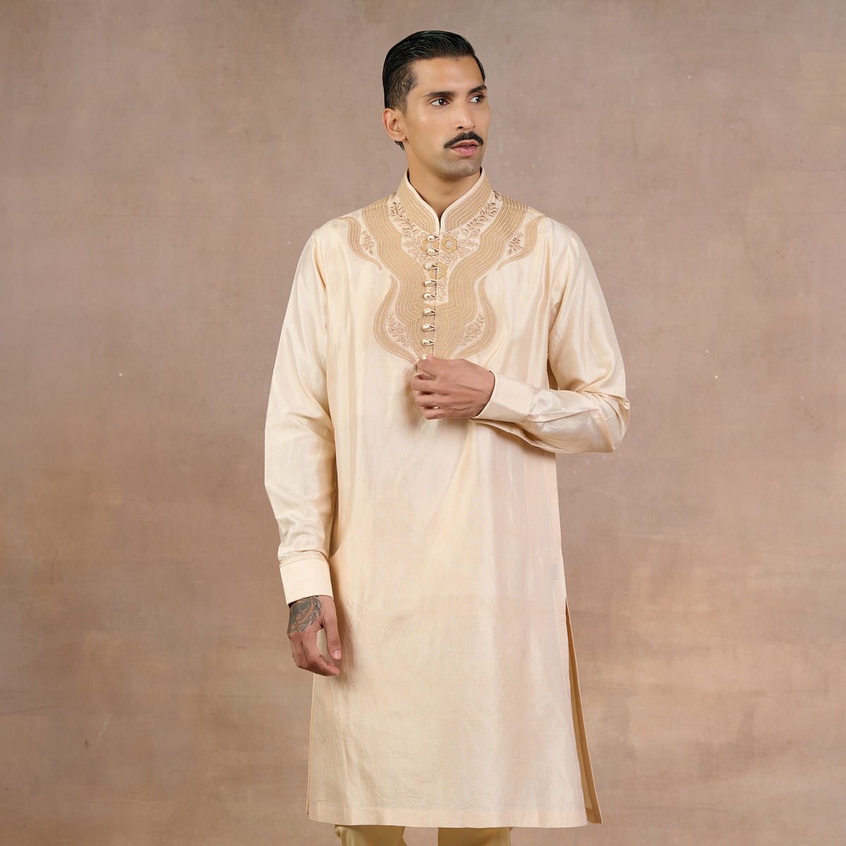 Pearl Ivory Kurta Set | Siddi