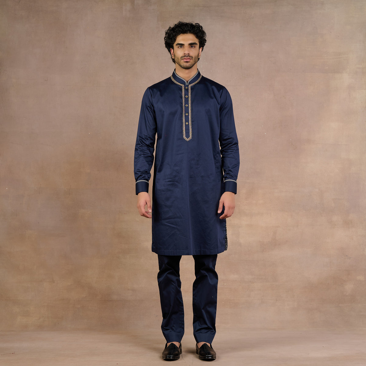 Midnight Blue Kurta Set | Siddi