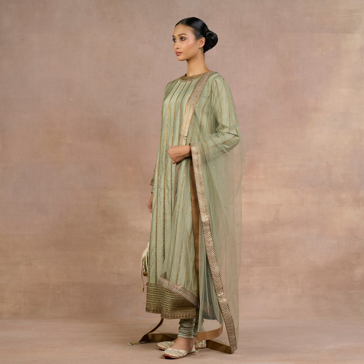 Sage Green Tunic Set | Siddi