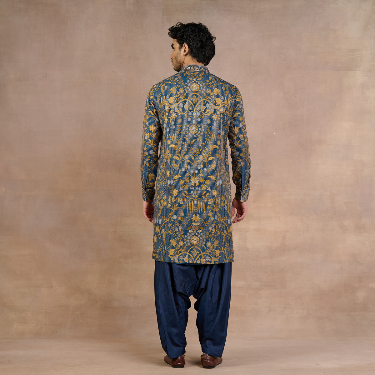 Midnight Blue Kurta Set | Siddi