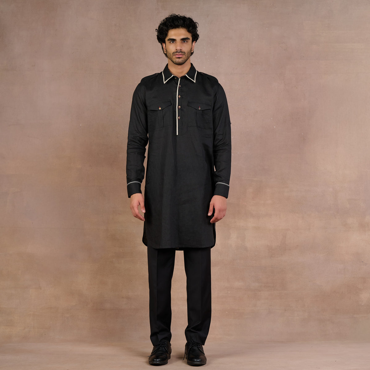 Noir Kurta Set | Siddi