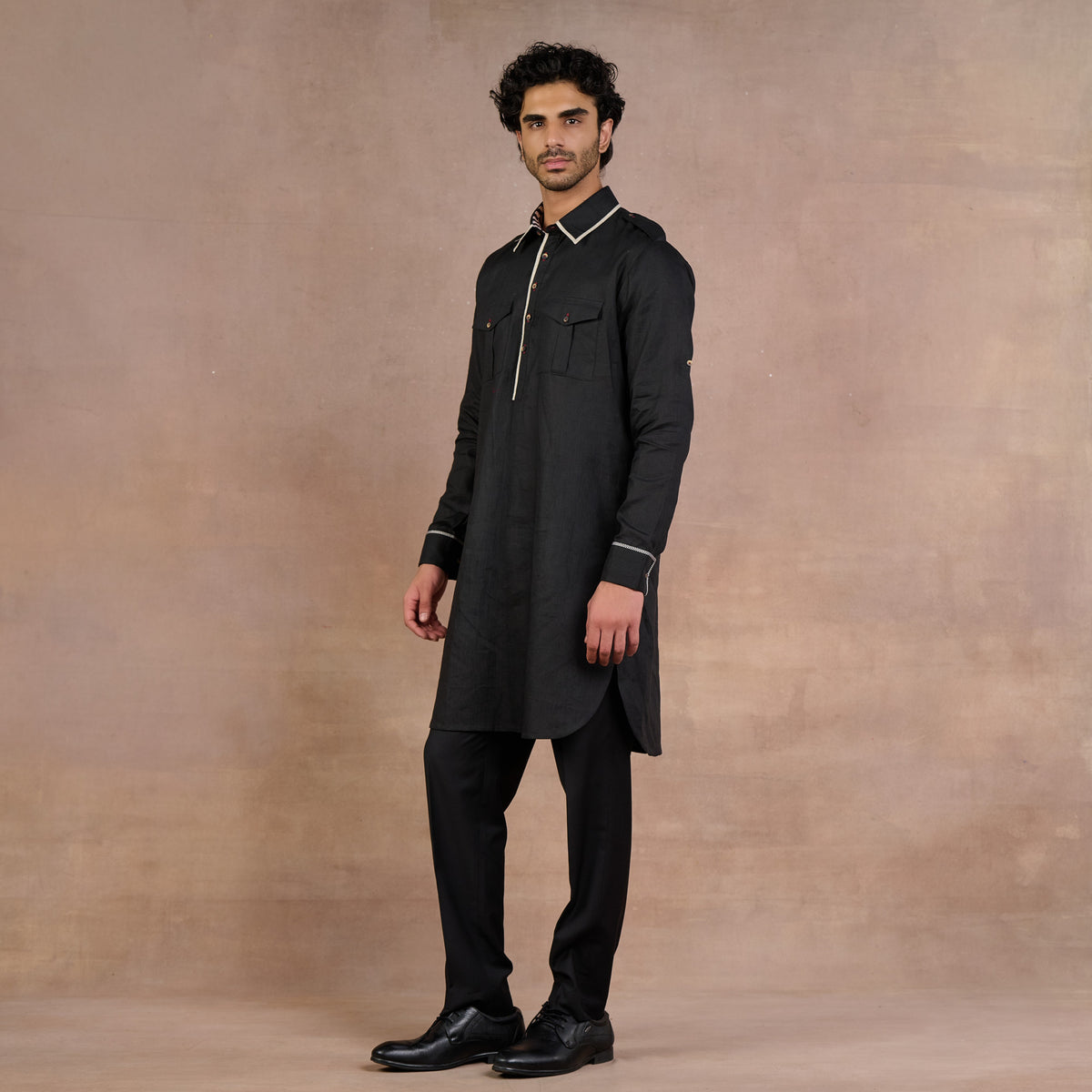 Noir Kurta Set | Siddi