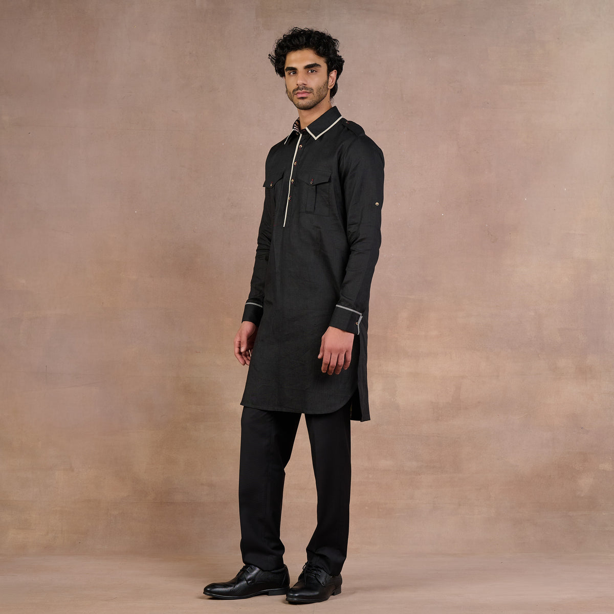 Noir Kurta Set | Siddi