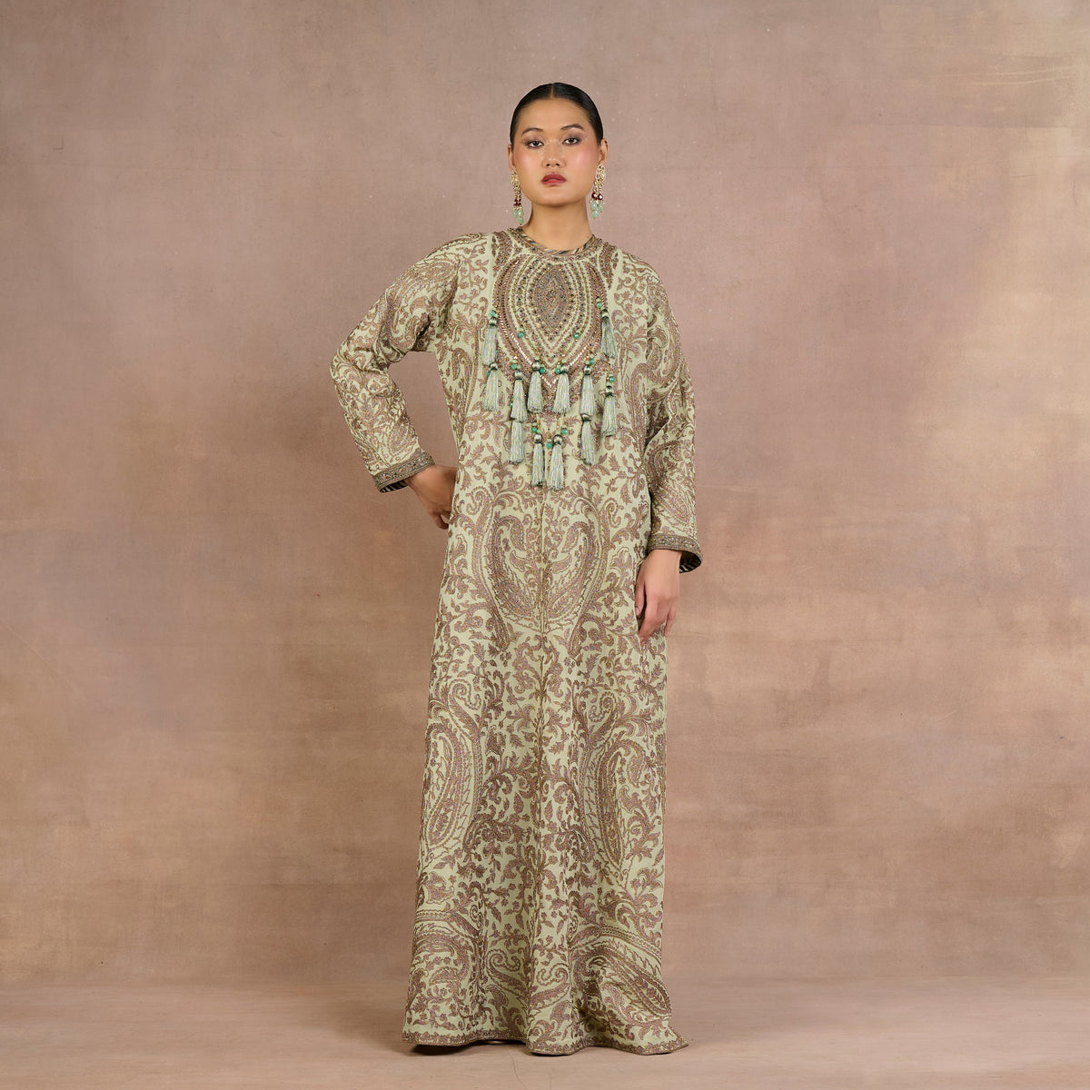 Sage Green Kaftan | Siddi