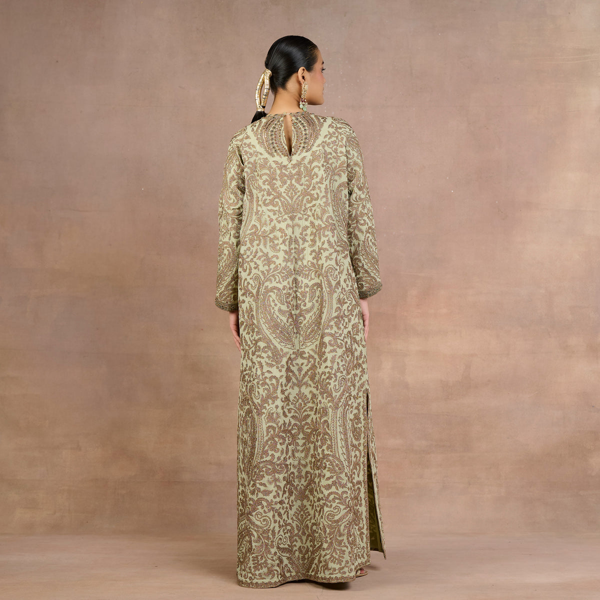 Sage Green Kaftan | Siddi