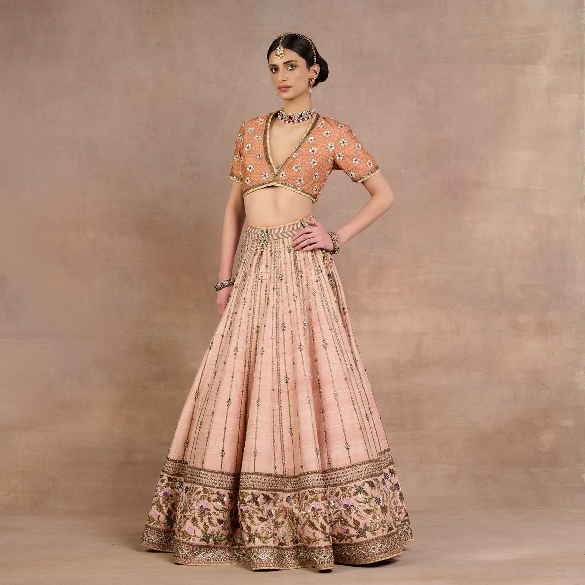 Soft Pink Lehenga Set | Siddi