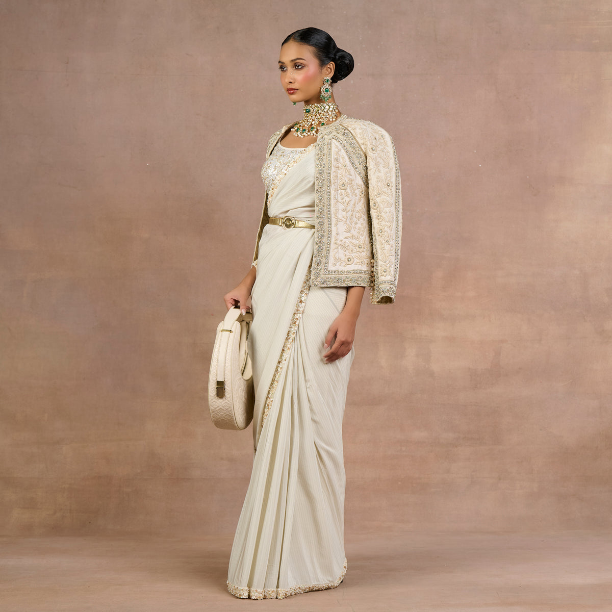 Pearl Ivory Alika Jacket | Siddi