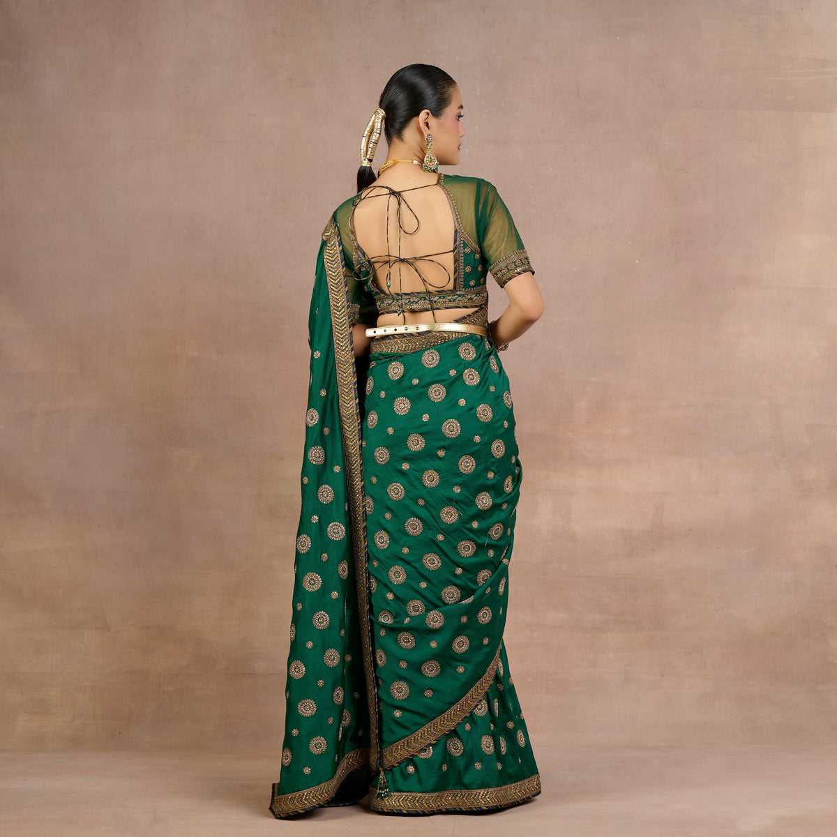 Emerald Saree Set | Siddi