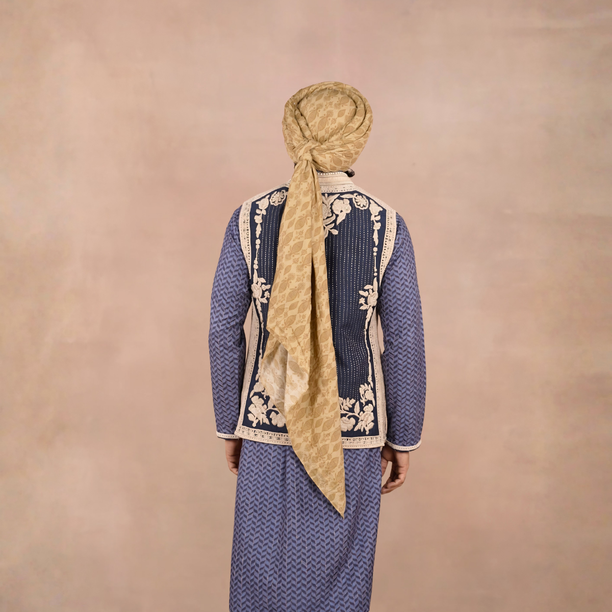 Cobalt Blue Nehru Jacket | Siddi