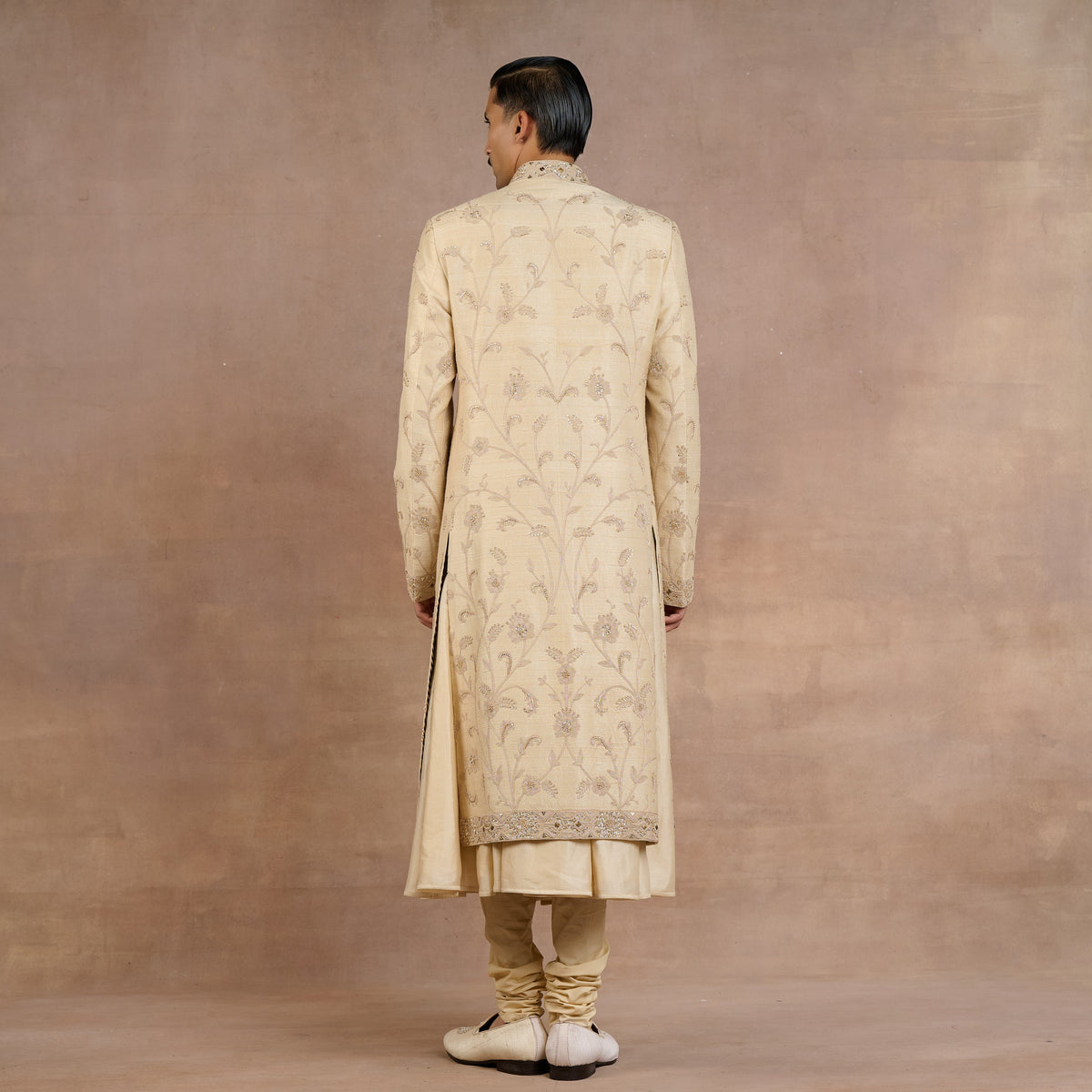 Pearl Ivory Sherwani Set | Siddi