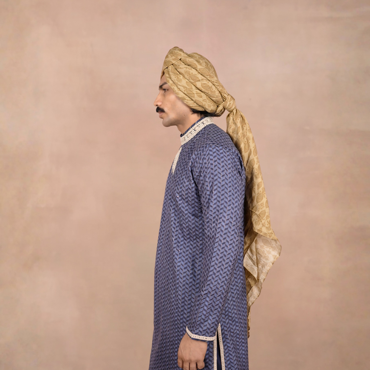 Midnight Blue Kurta Set | Siddi