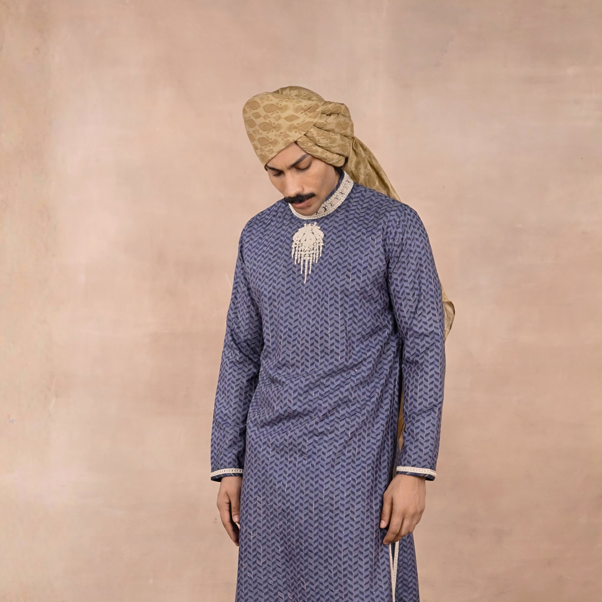 Midnight Blue Kurta Set | Siddi