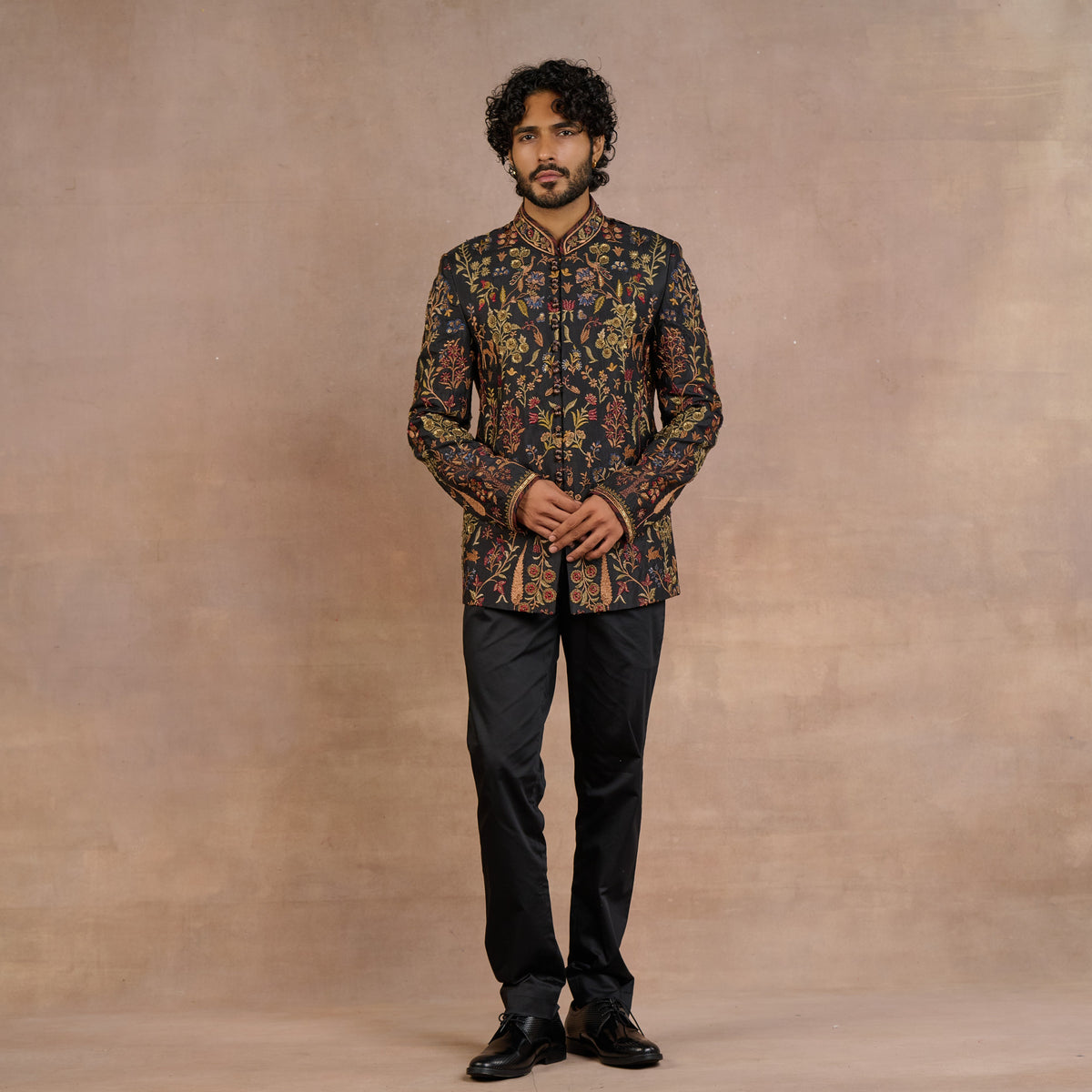 Noir Bandhgala Set | Siddi