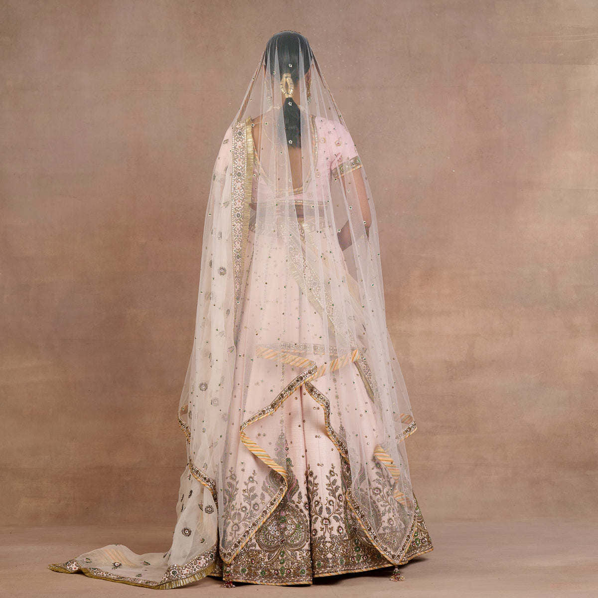 Powder Pink Veil | Siddi