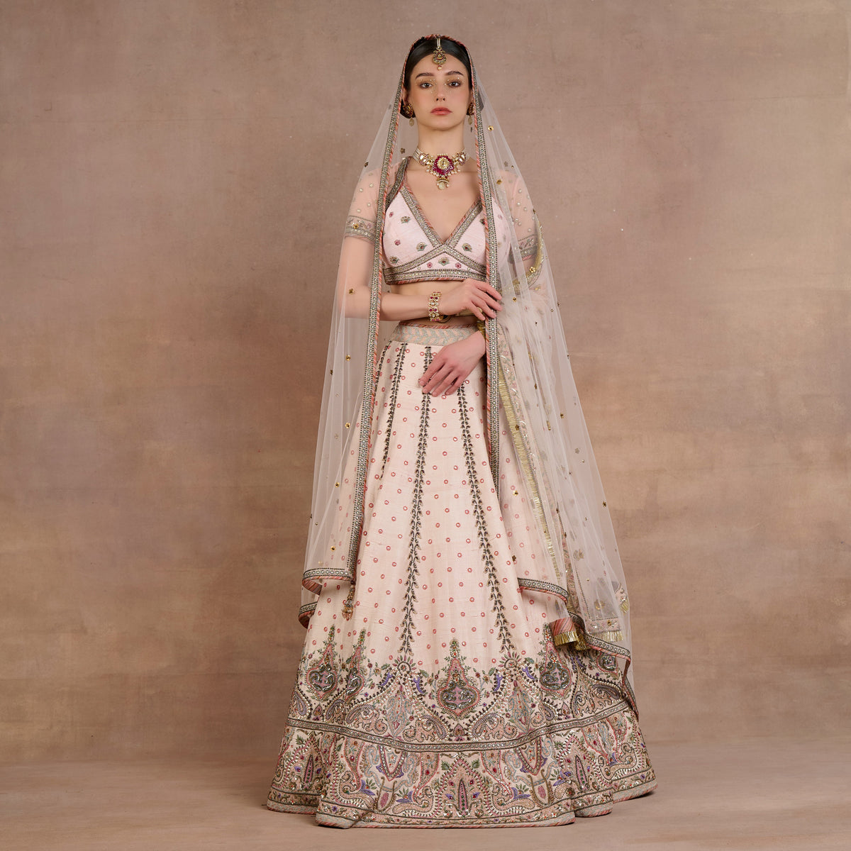Rose Quartz Lehenga Set | Siddi