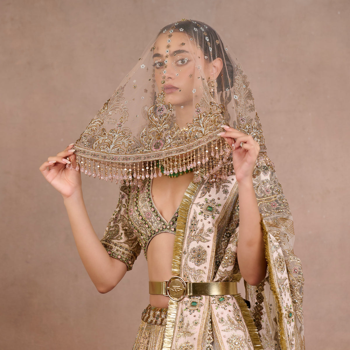 Baby Pink Lehenga Set | Siddi
