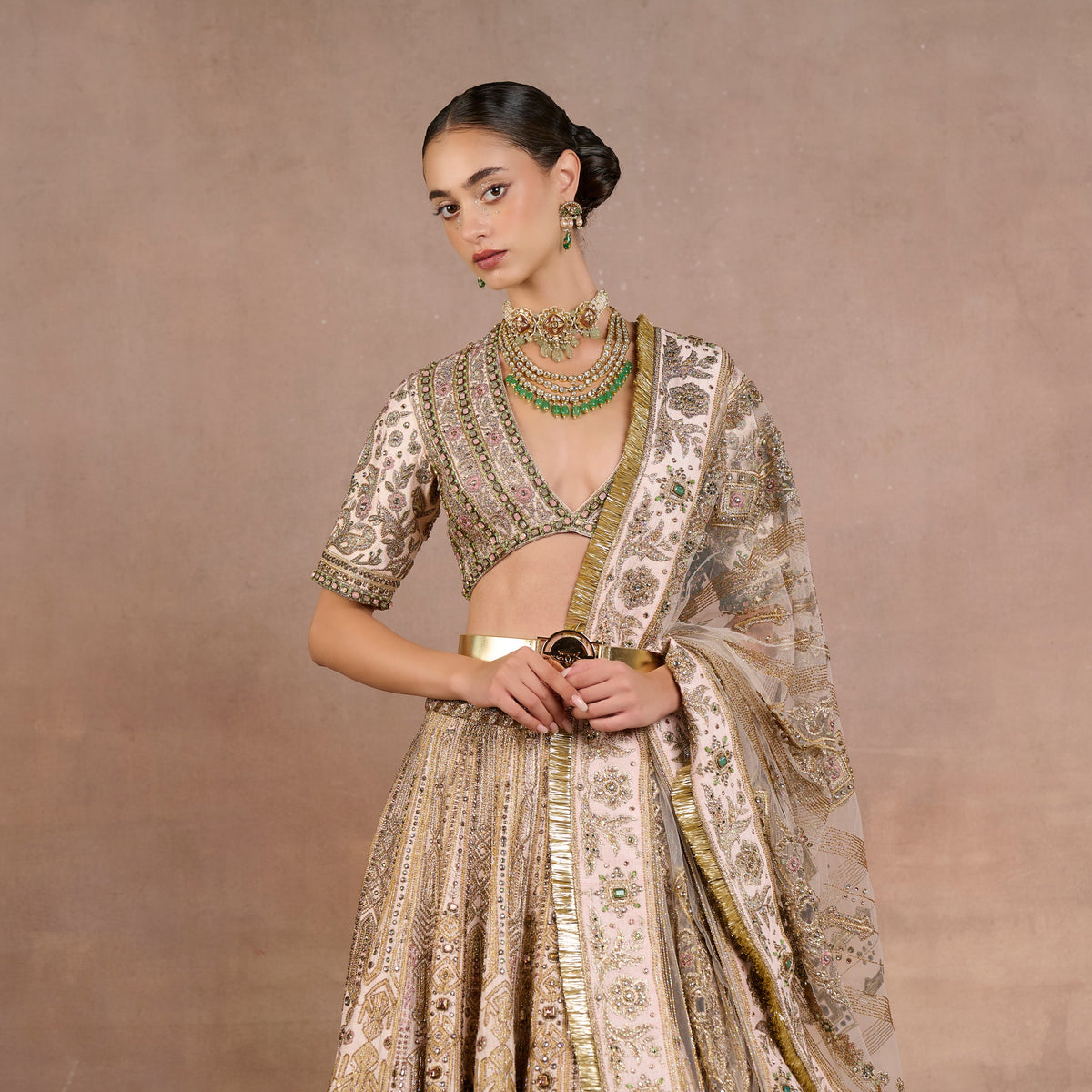 Baby Pink Lehenga Set | Siddi