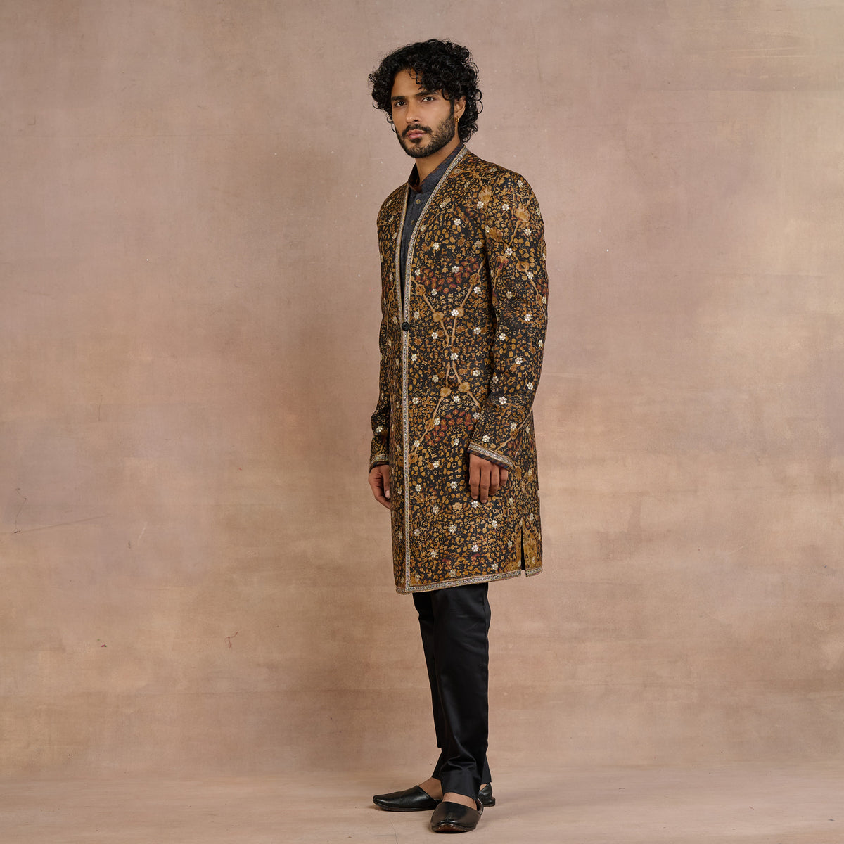 Noir Sherwani Set | Siddi