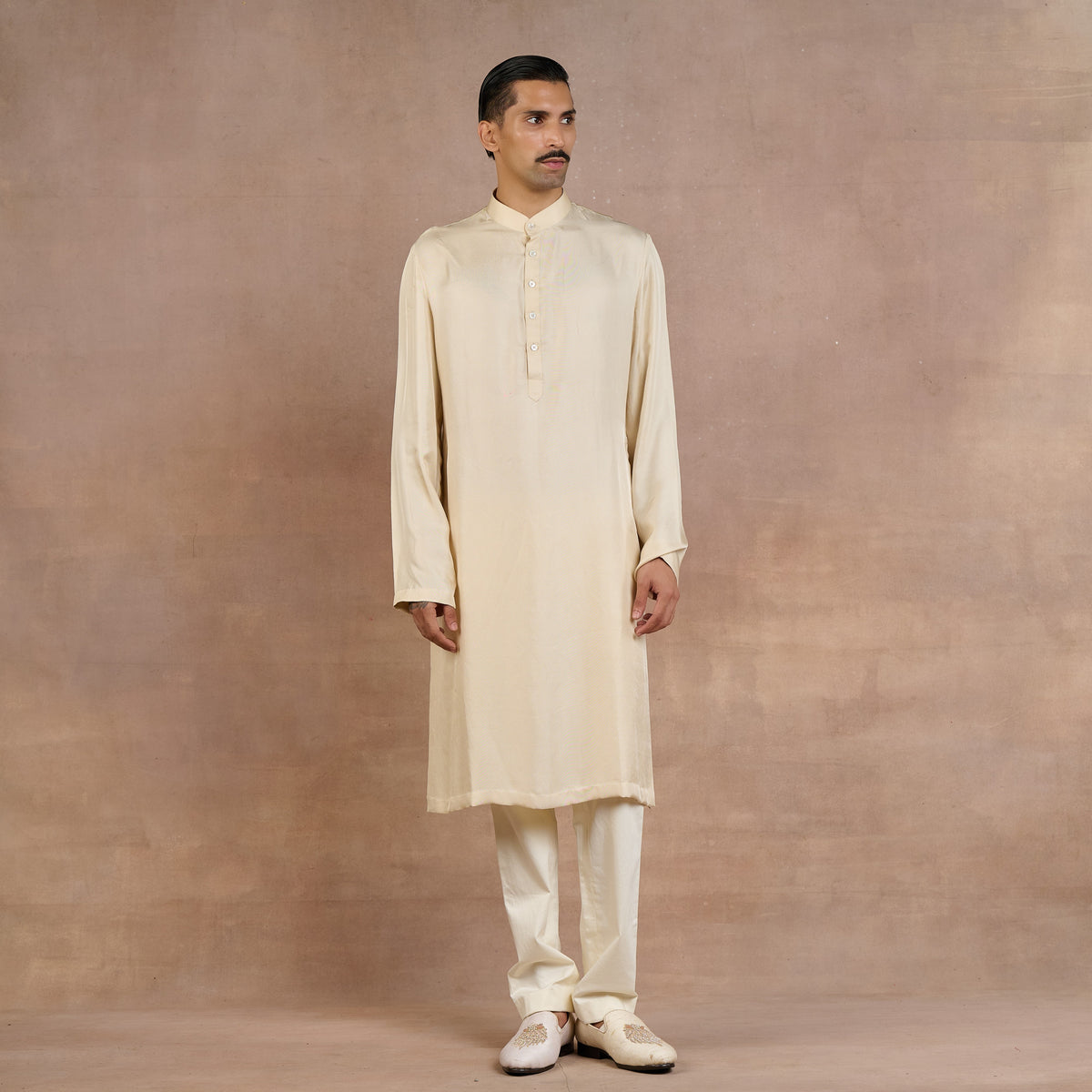 Taupe Sherwani Set | Siddi