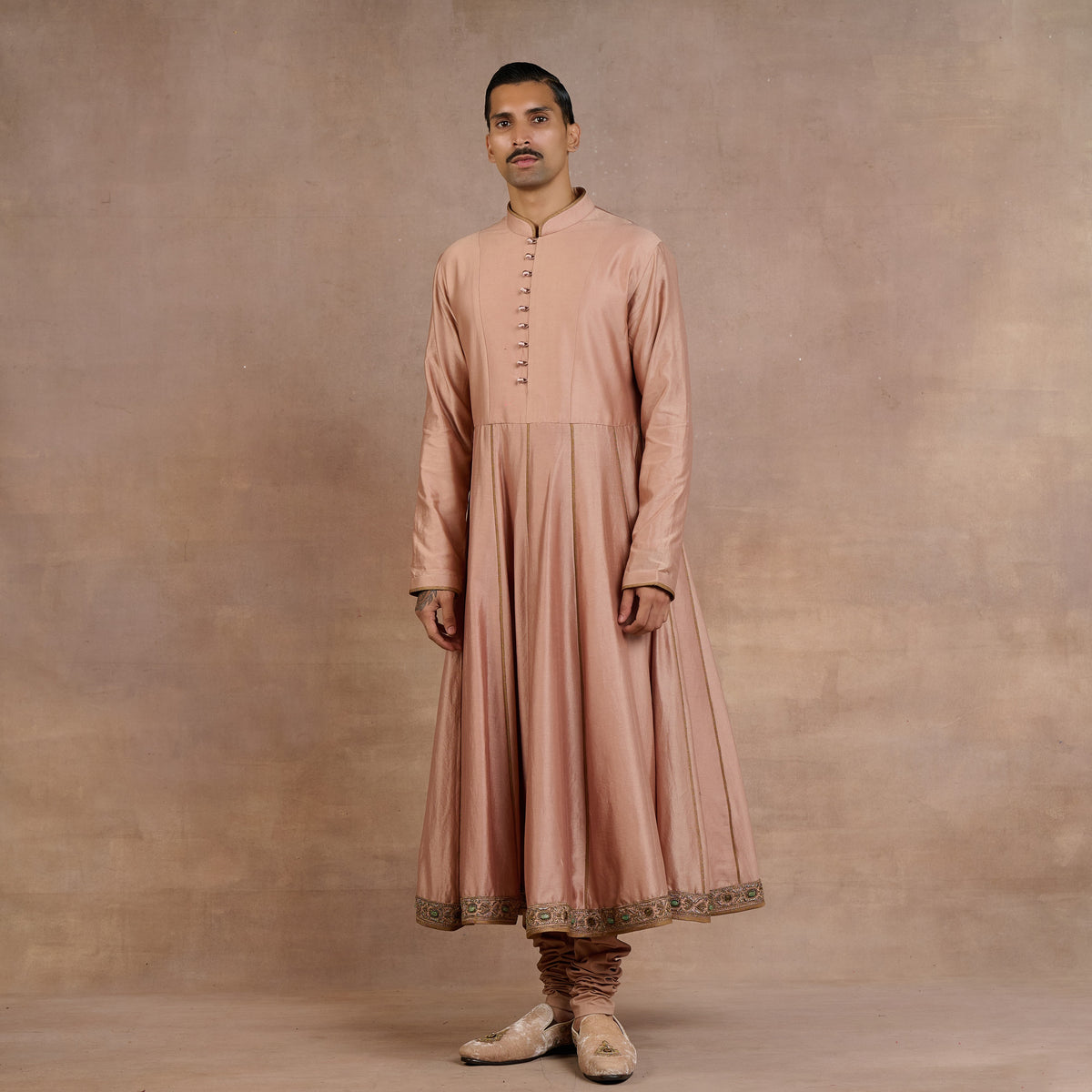 Warm Ivory Sherwani Set | Siddi