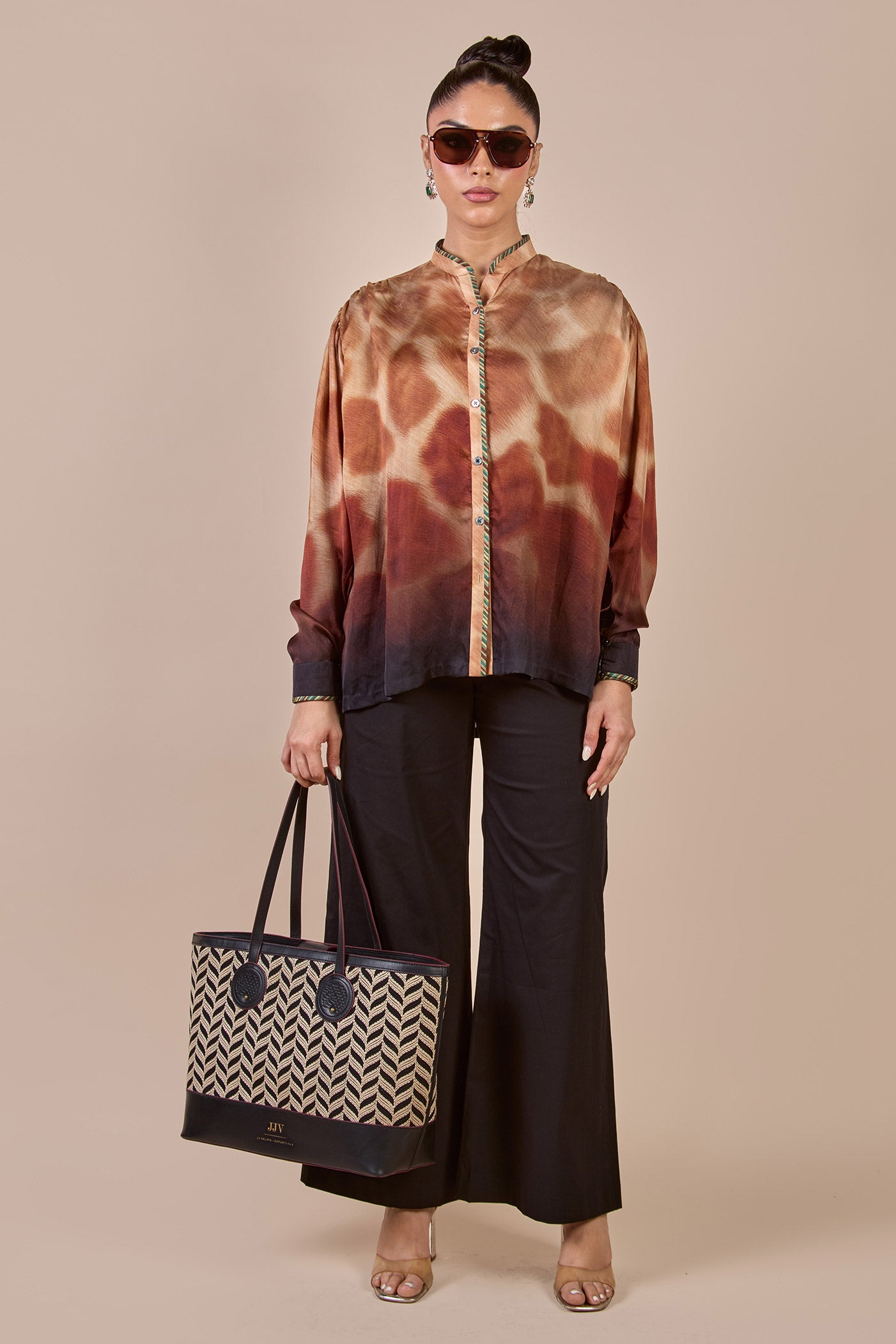 Giraffe Print Long Top | CHHĒ