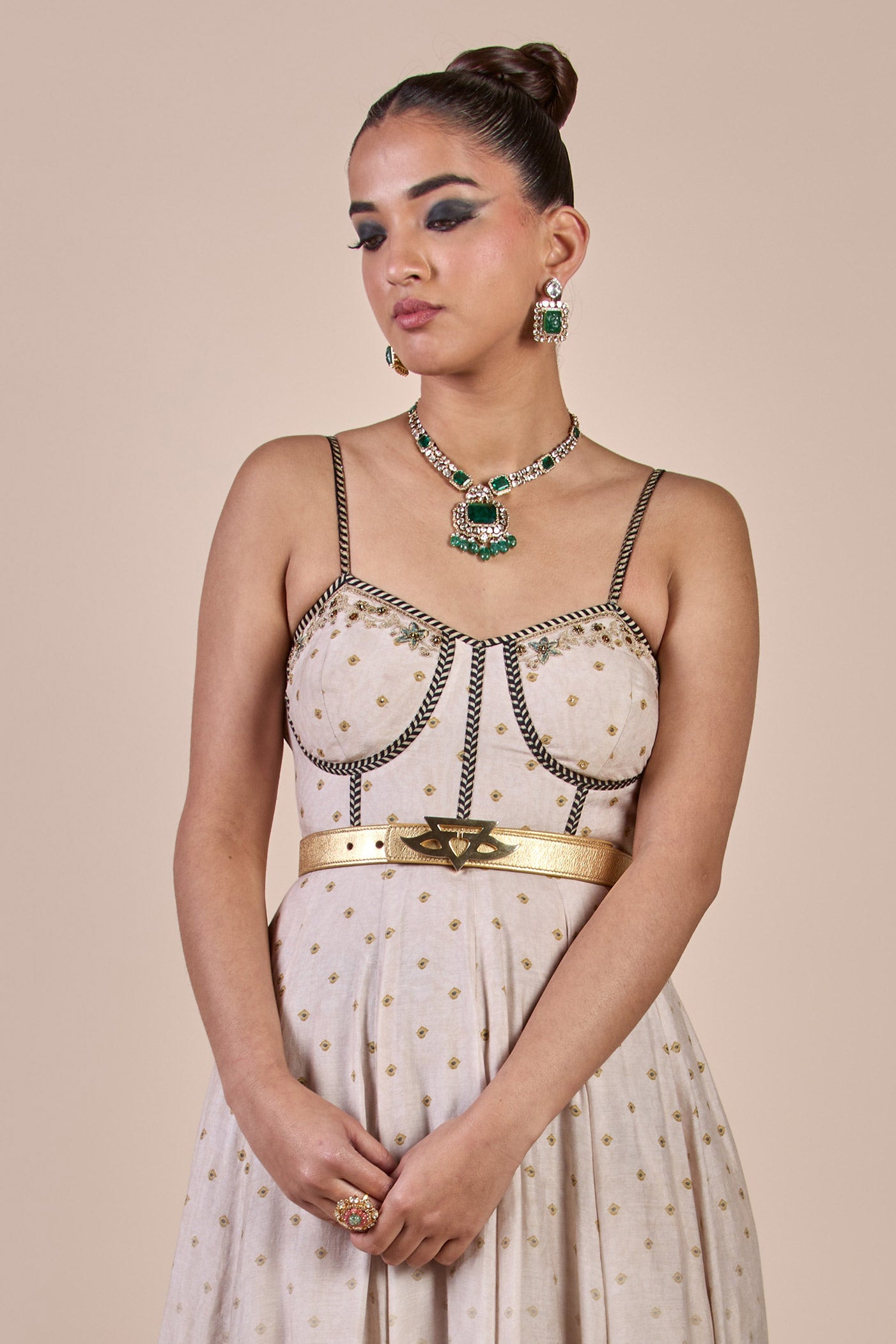 Pearl Ivory Maxi Dress | CHHĒ
