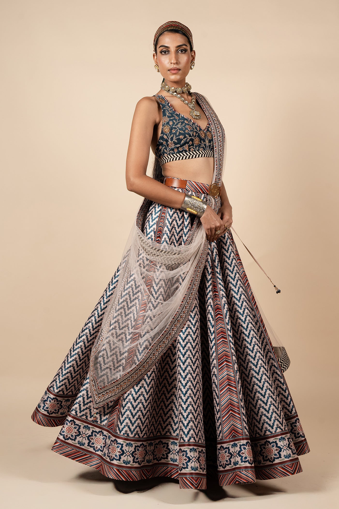 Blush Nugrey Skirt Set | PANJ