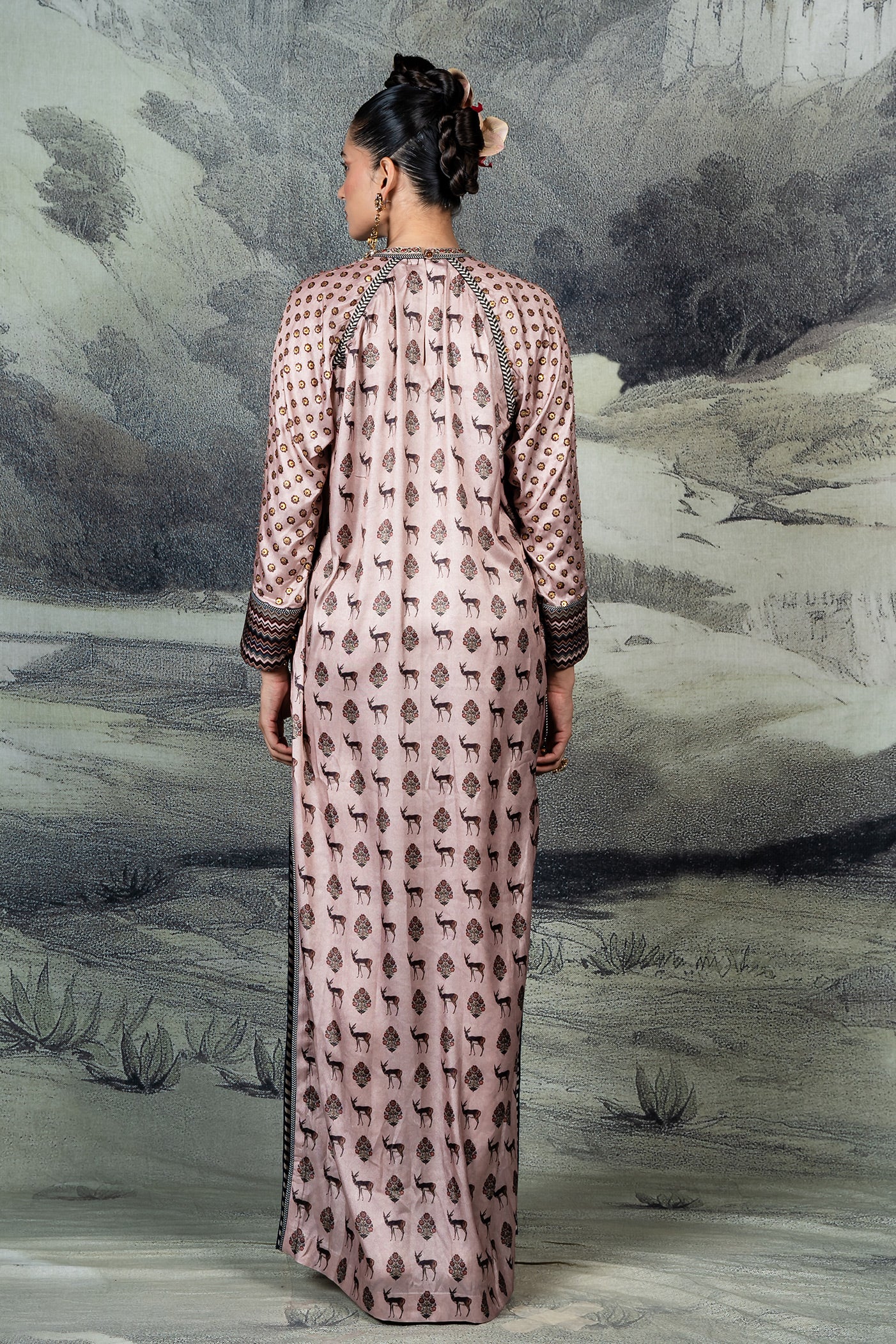 Blush Pink Kaftan | CHAR