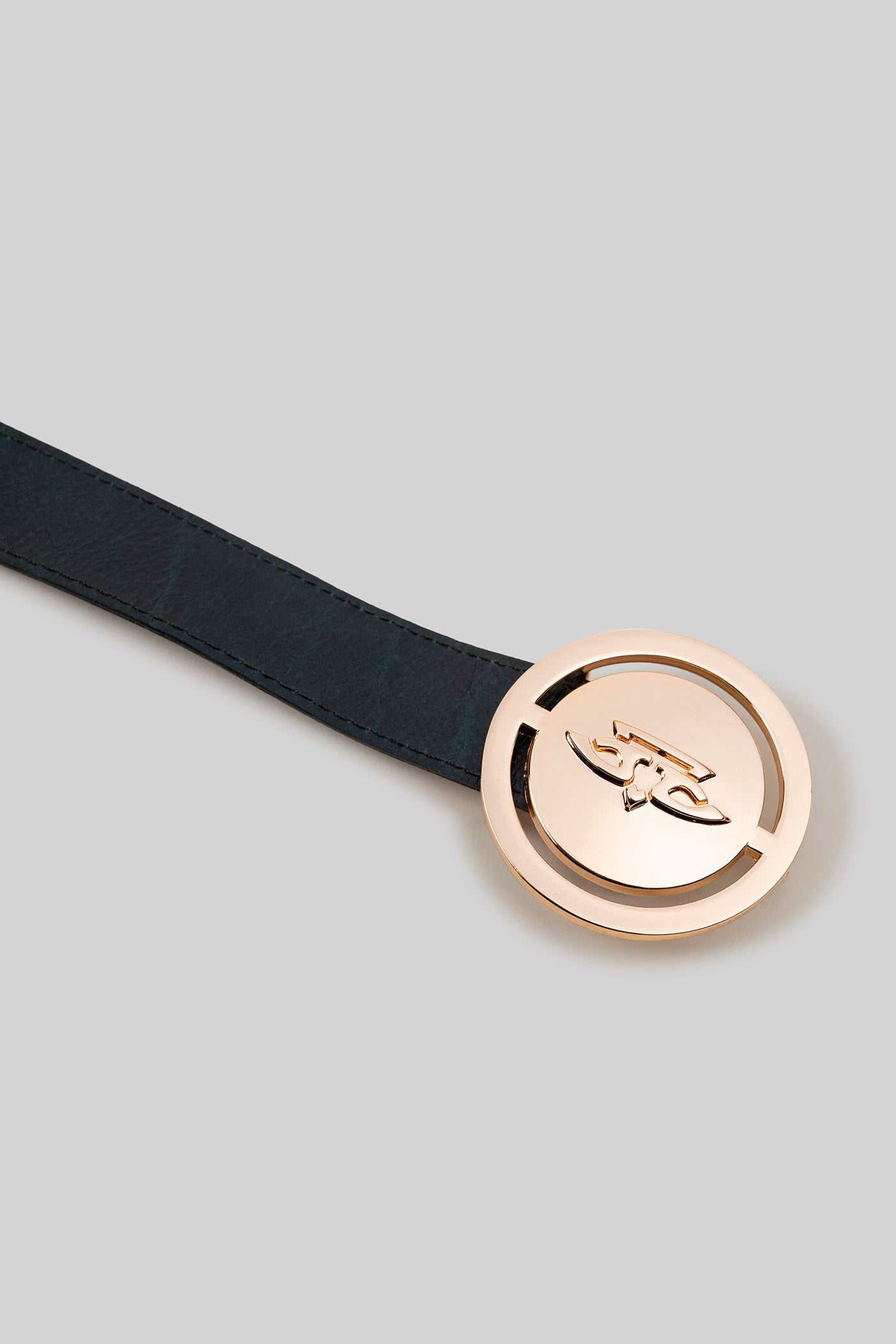 Burgundy - Green Reversible Belt