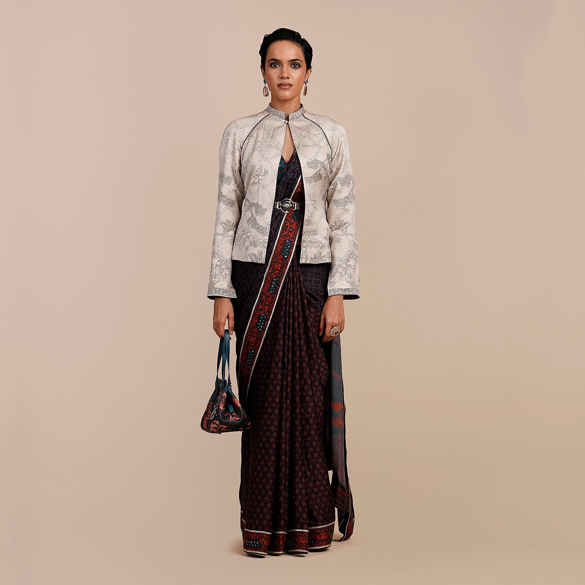 Deep Violet Reversible IKA Jacket | SATT