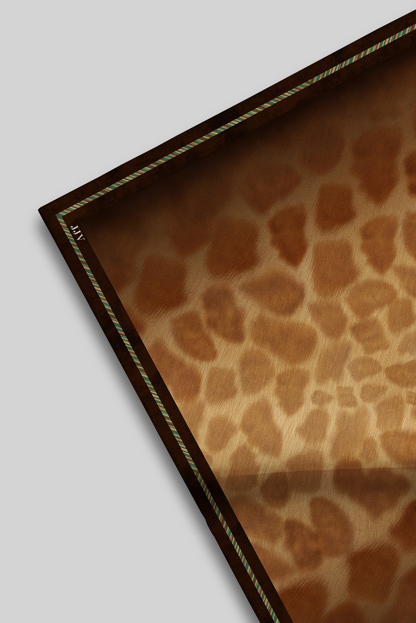 Giraffe Print Pocket Square