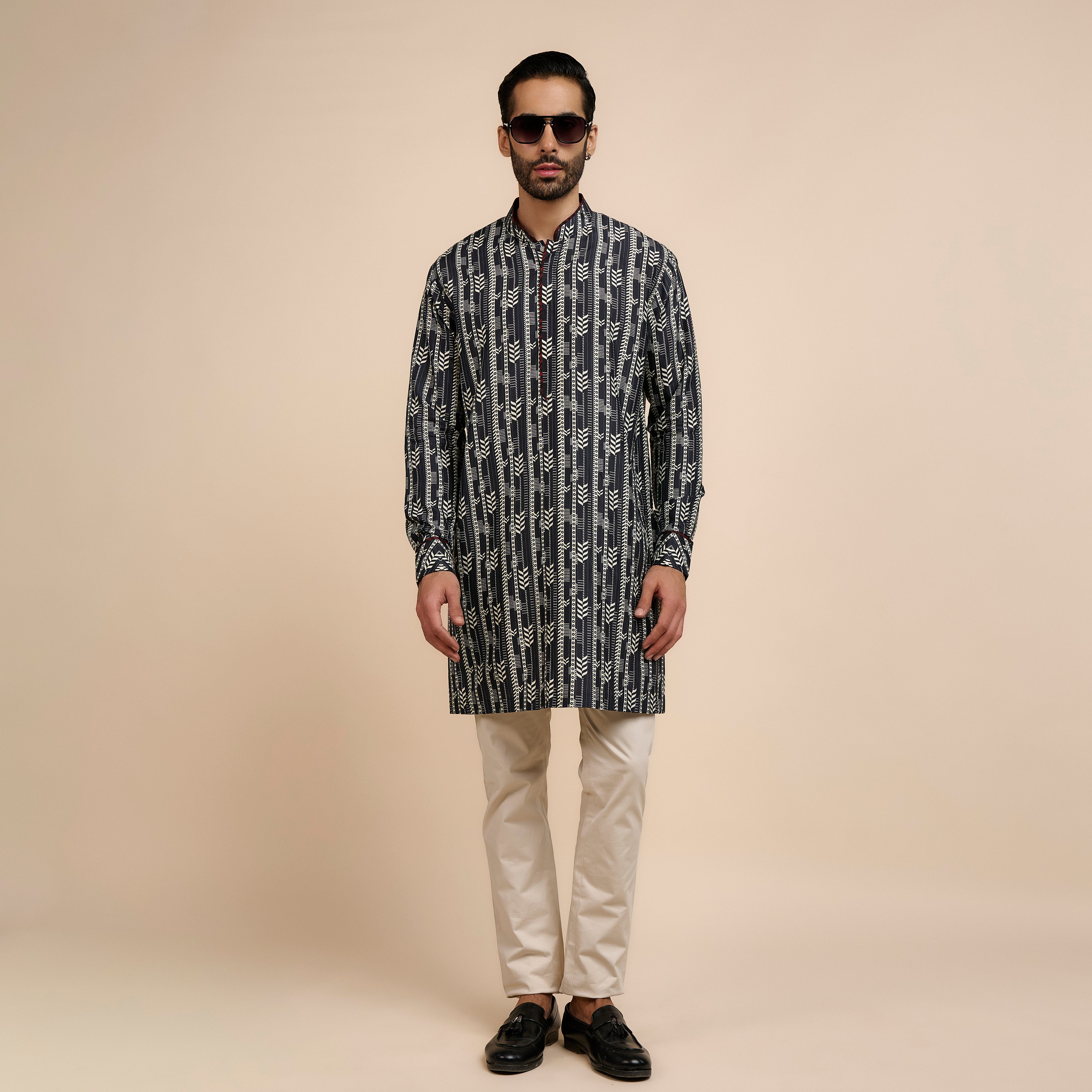 Chevron Printed Kurta | Nau