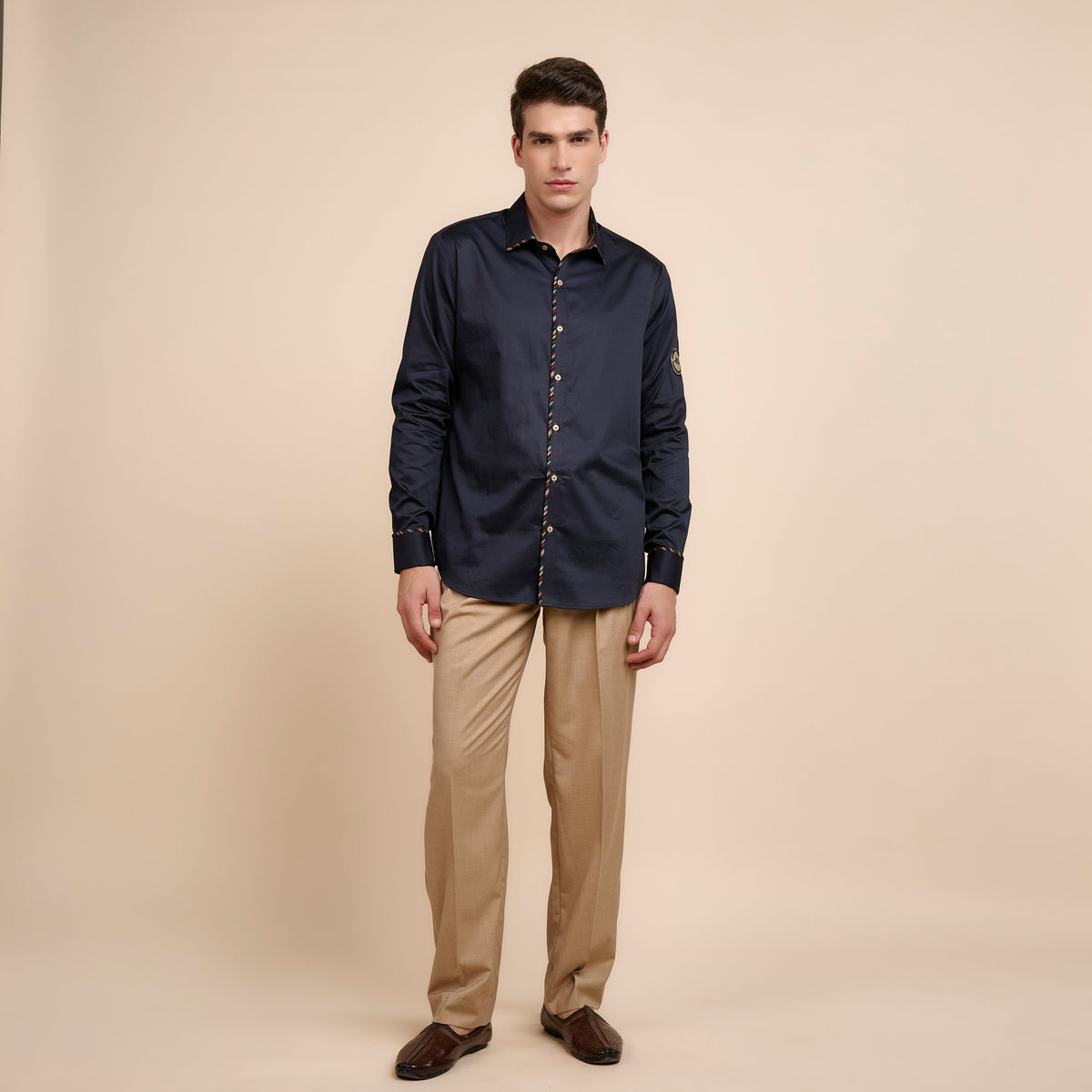 MIDNIGHT BLUE SHIRT | Festive Edit