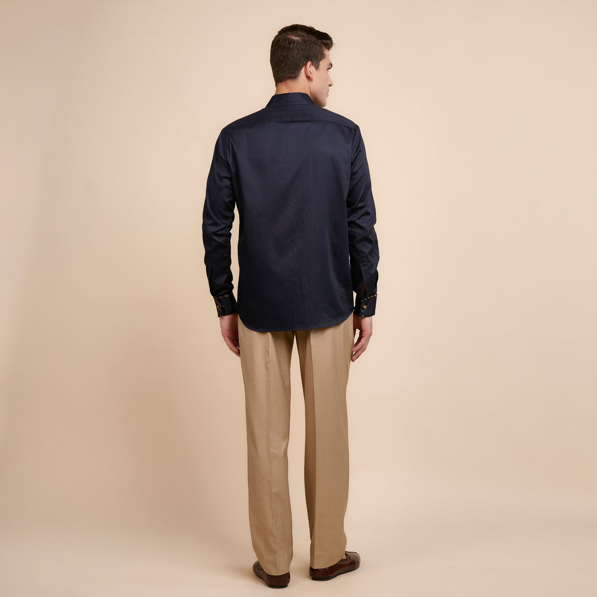 MIDNIGHT BLUE SHIRT | Festive Edit