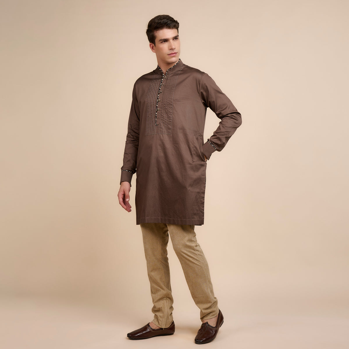 RUST KURTA | Festive Edit
