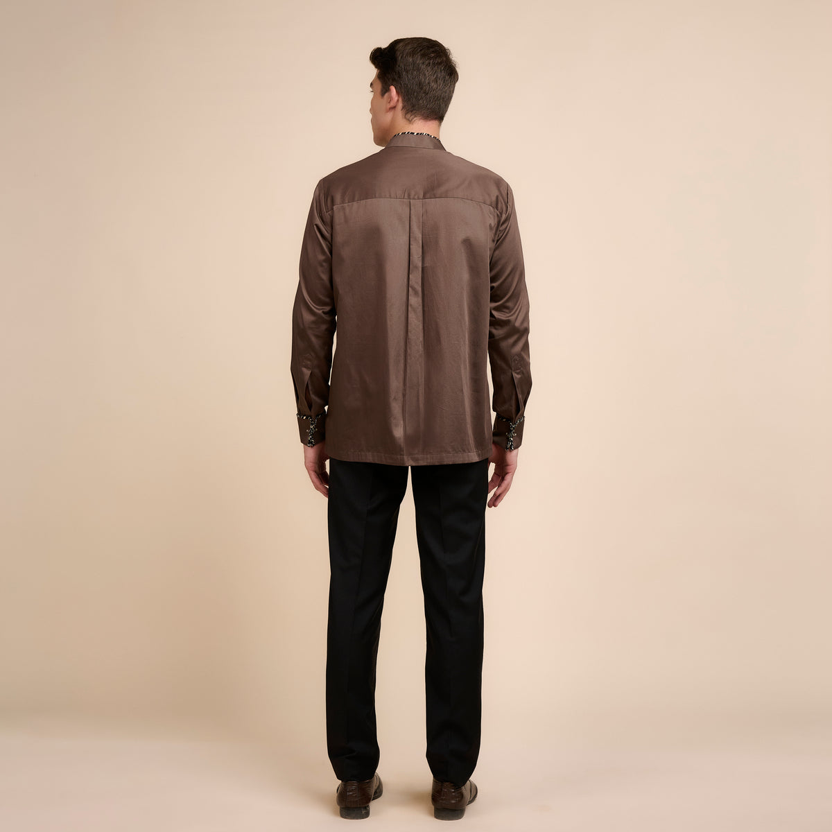 Rust Brown SHIRT | Festive Edit