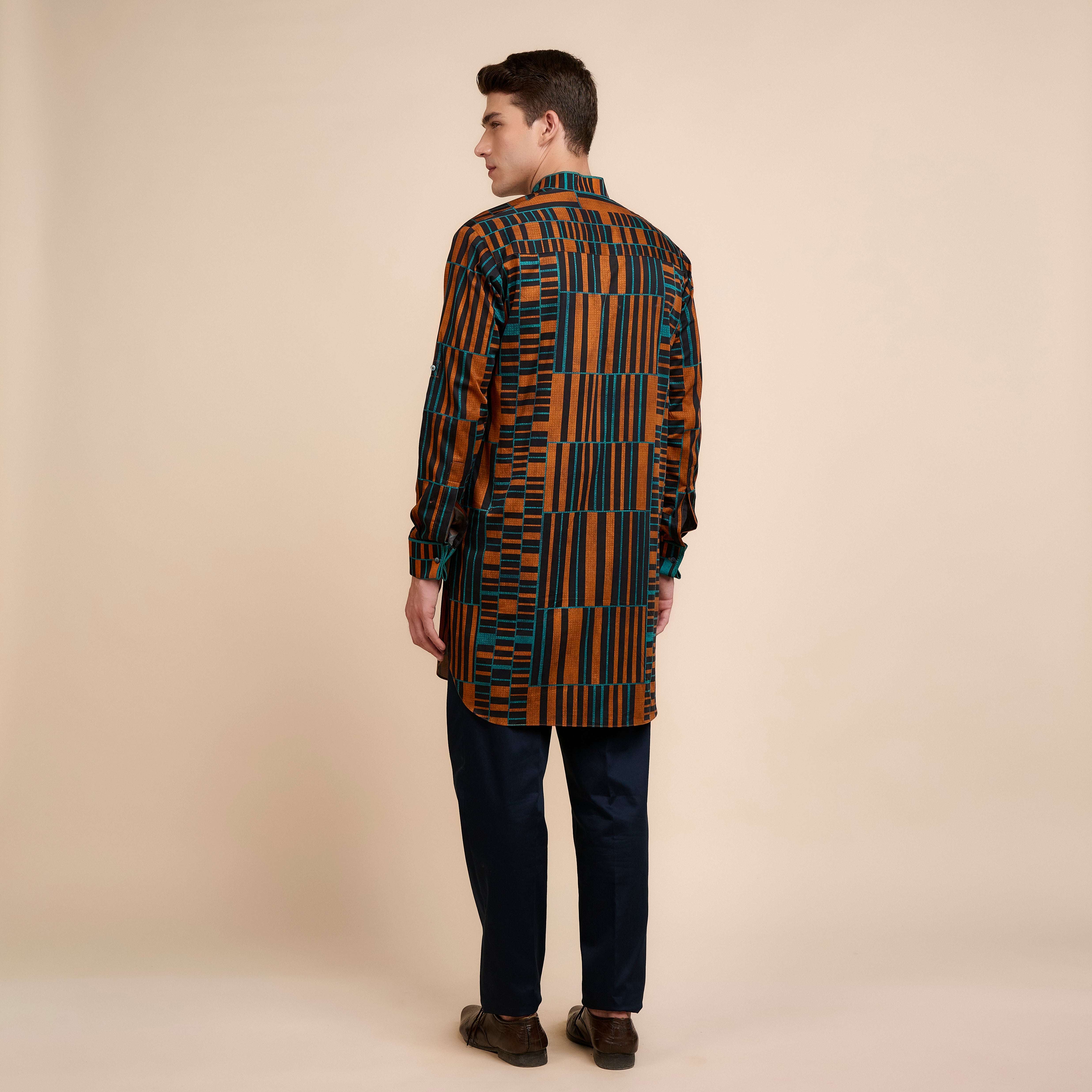 Multicoloured Printed Kurta | Nau