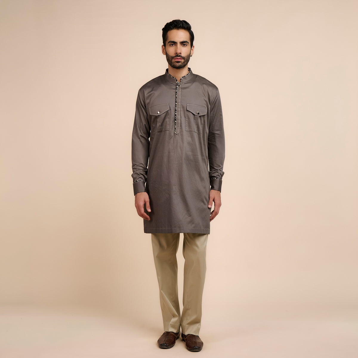 NUGREY KURTA | Festive Edit