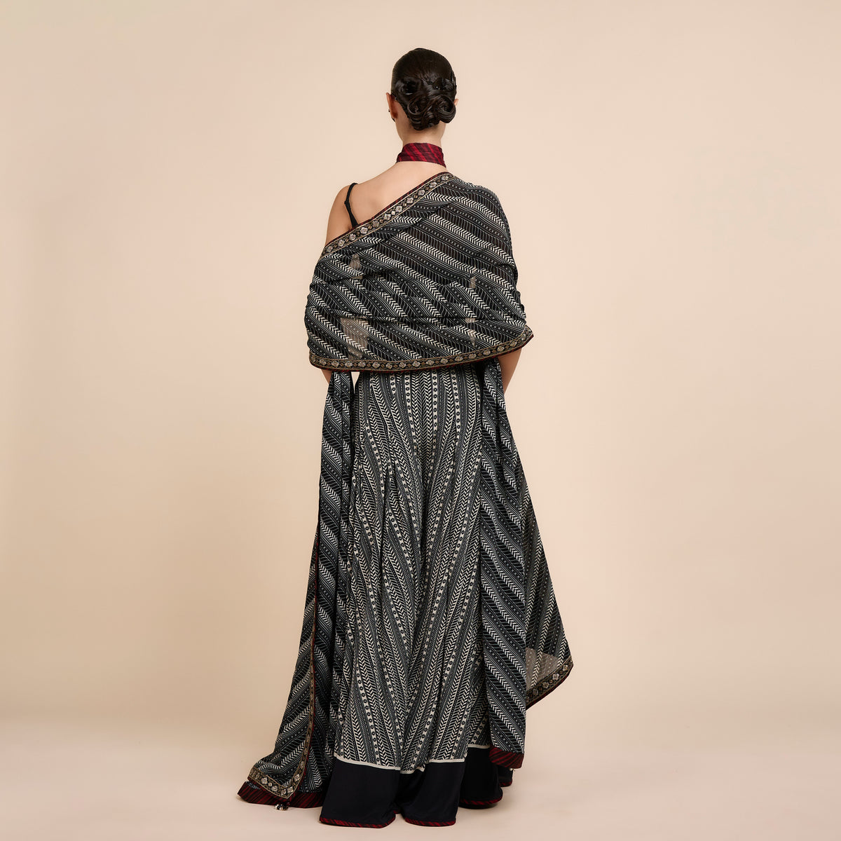 Chevron Sharara Set | Festive Edit